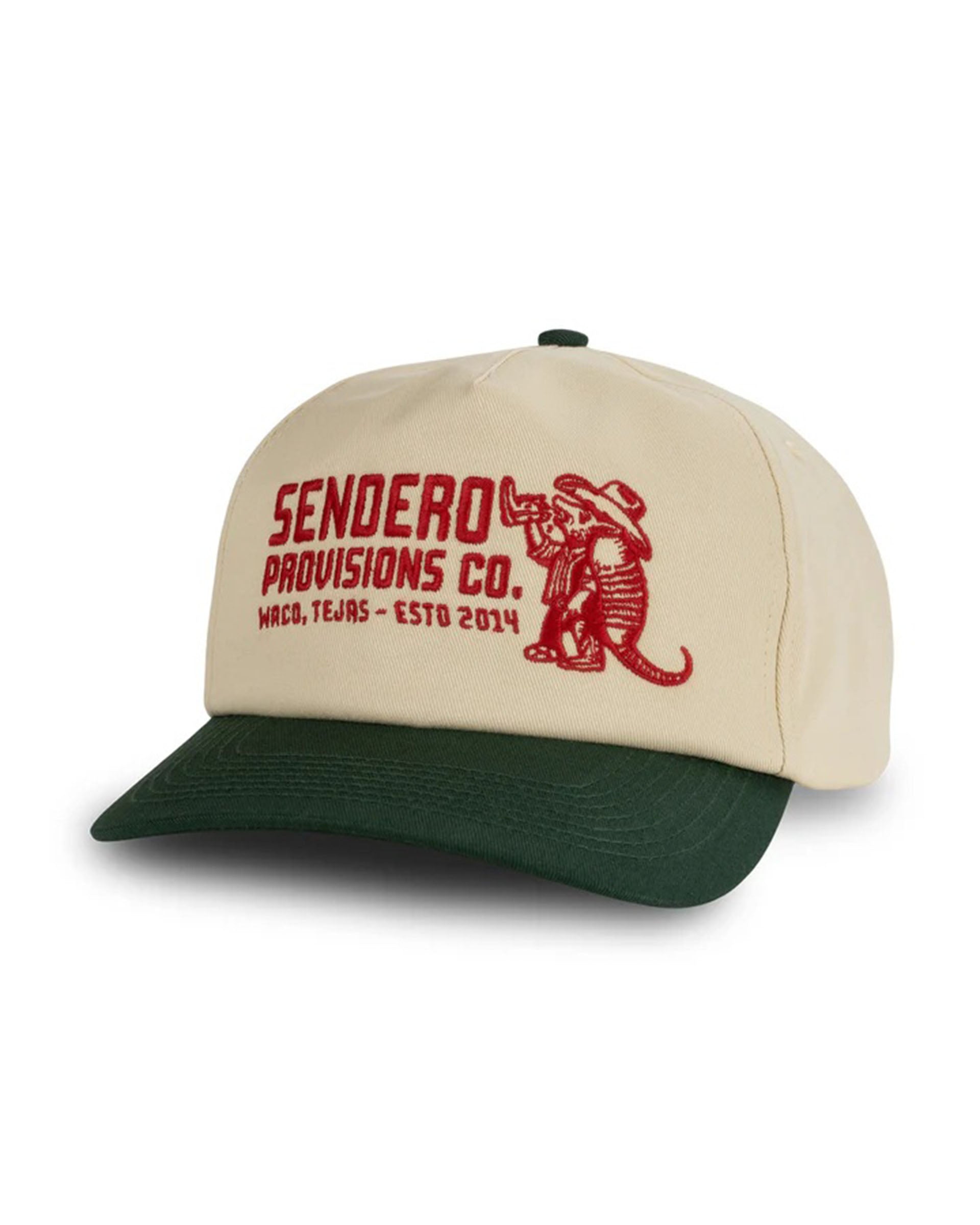 Sendero Provisions Co. Armadillo Hat - Cream/Green - $32.00 at Jack's Surfboards