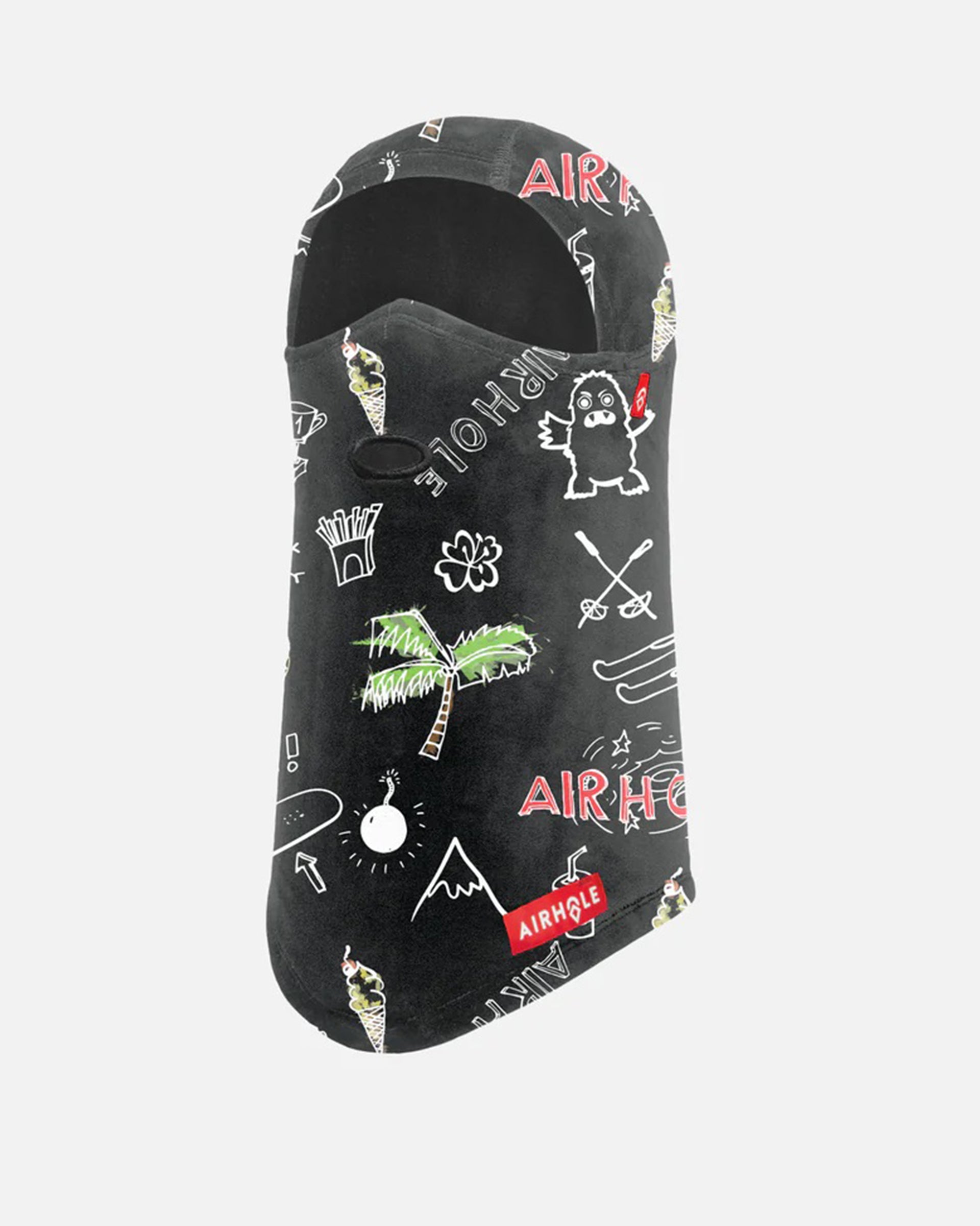 Balaclava Junior Milk Fleece - Doodles