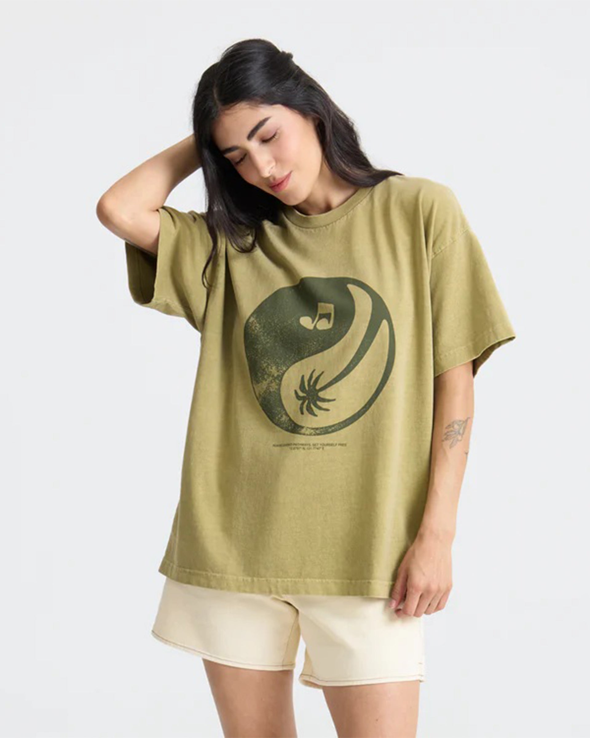 Women's Balance Oversized Premium S/S T-Shirt