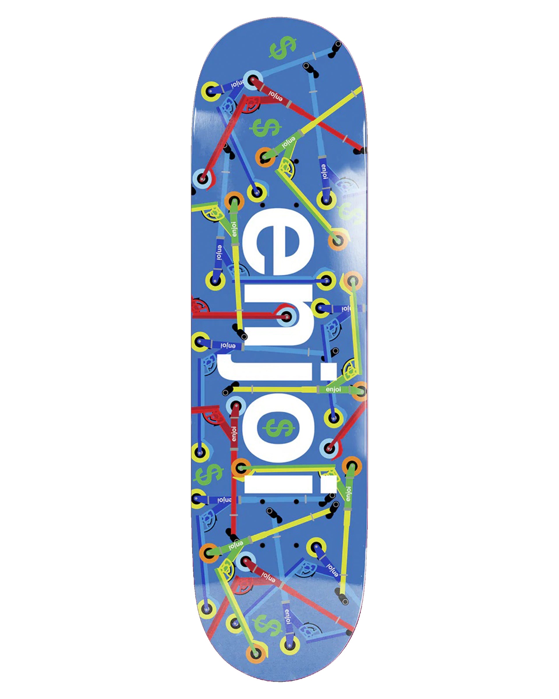 Enjoi Big Box Scooters 8" Deck - $74.95 at Jack's Surfboards