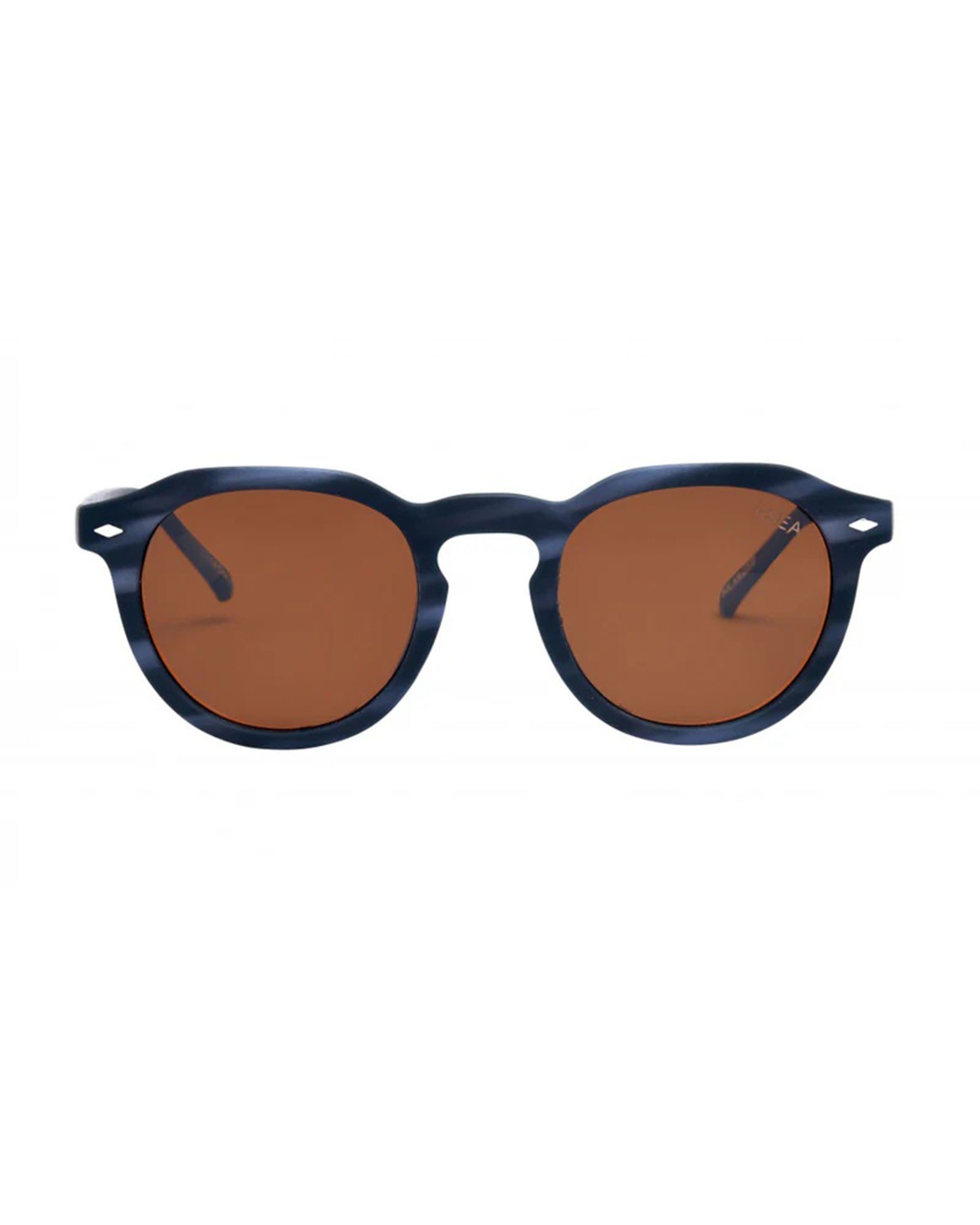 Blair Sunglasses - Blue/Brown Polarized Lens