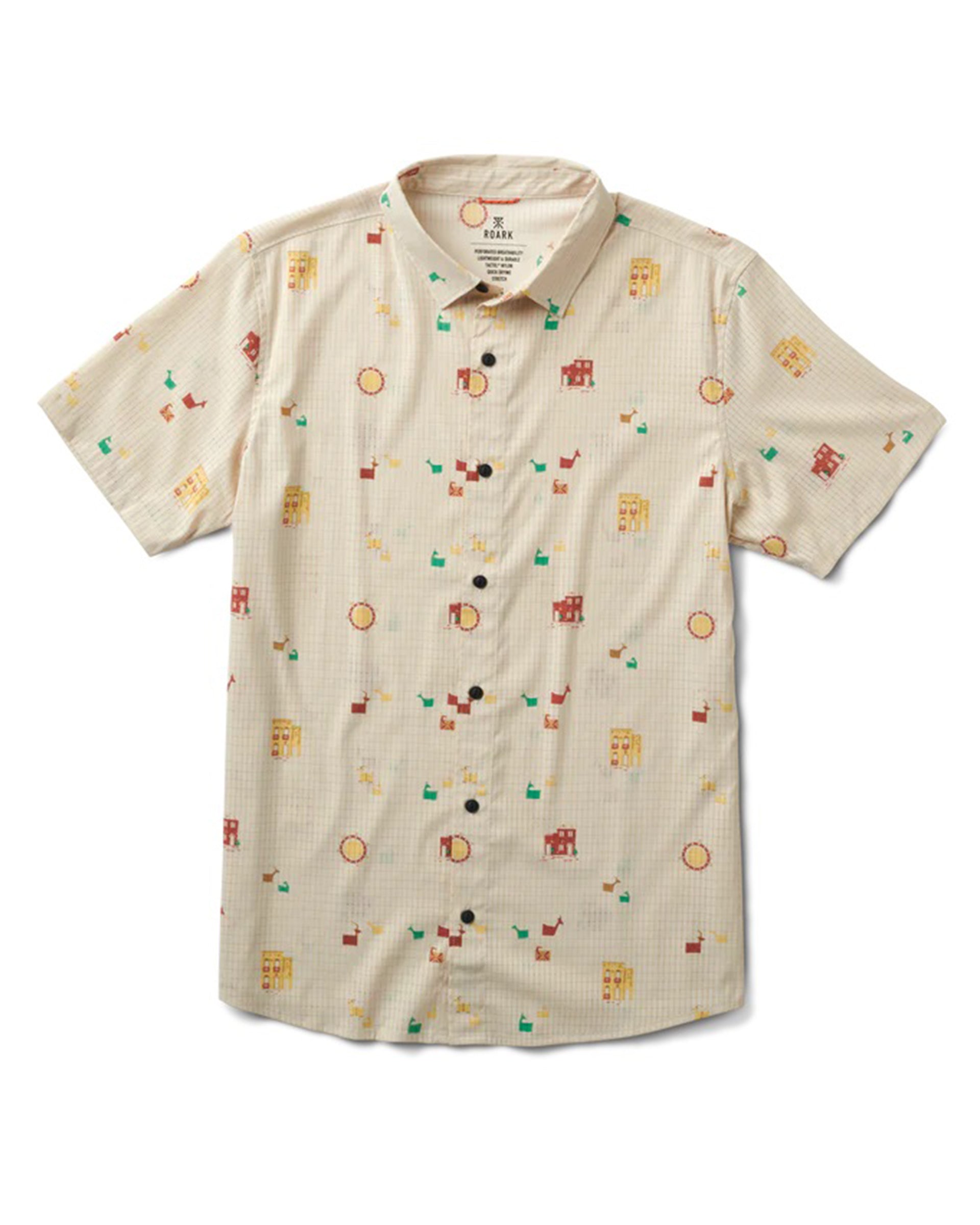 Roark Bless Up Breathable Stretch S/S Shirt - $99.00 at Jack's Surfboards