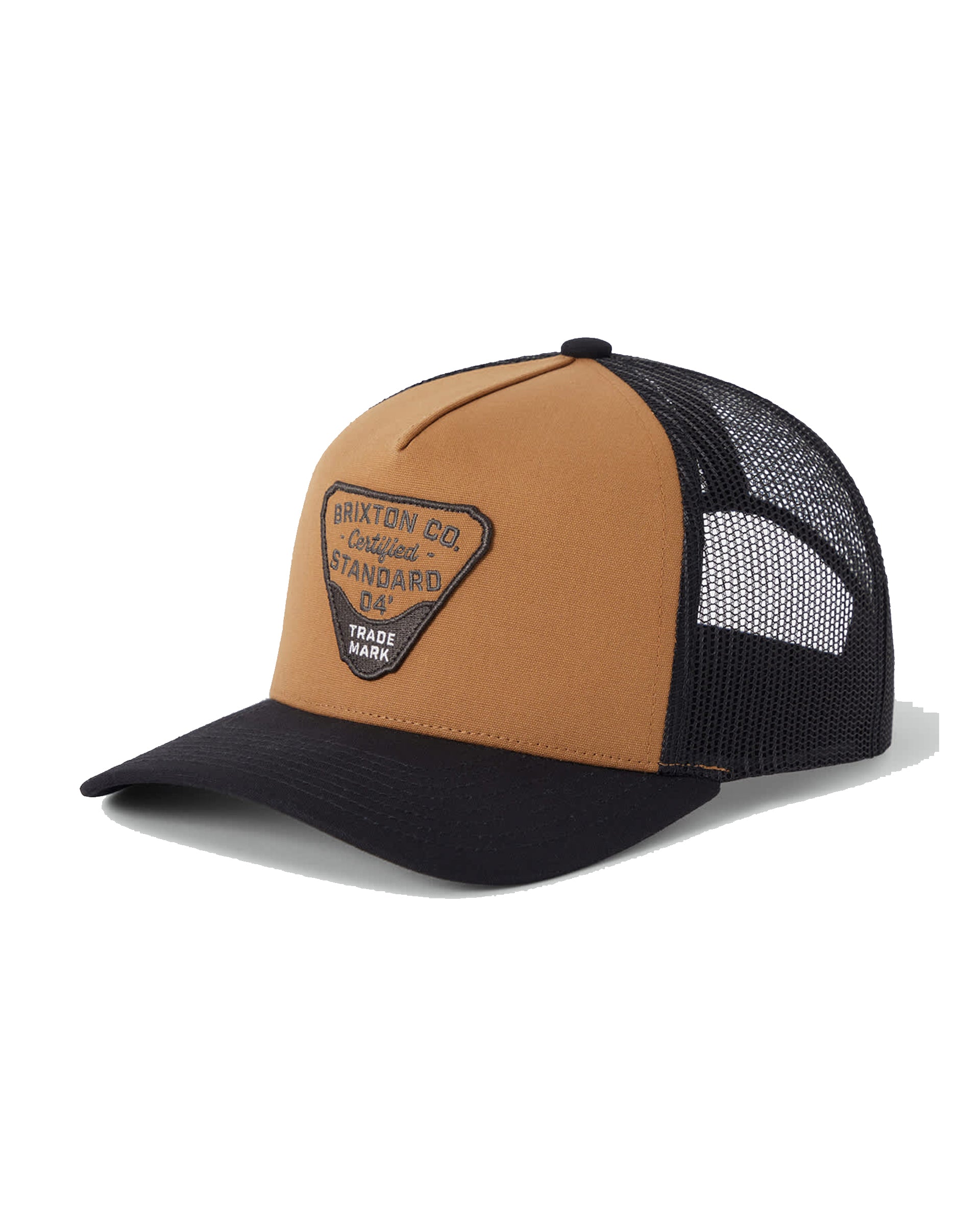 Brixton Blighton Trucker Hat - Dusted Ochre/Black - $30.00 at Jack's Surfboards