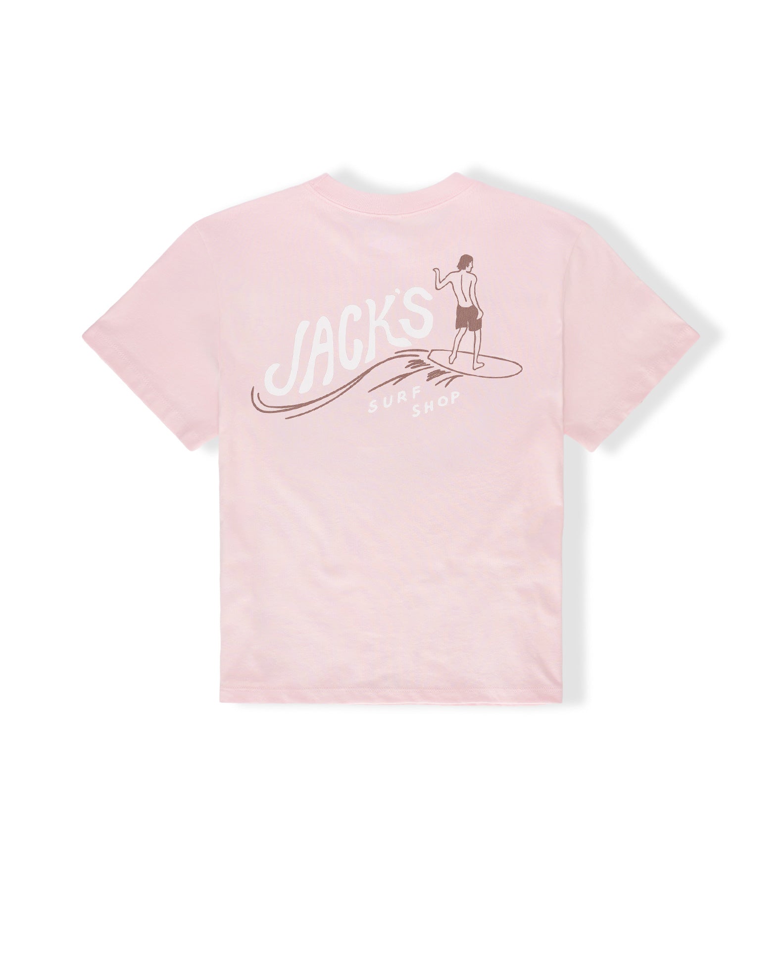 Women's Bobber HW S/S Tee - Soft Pink