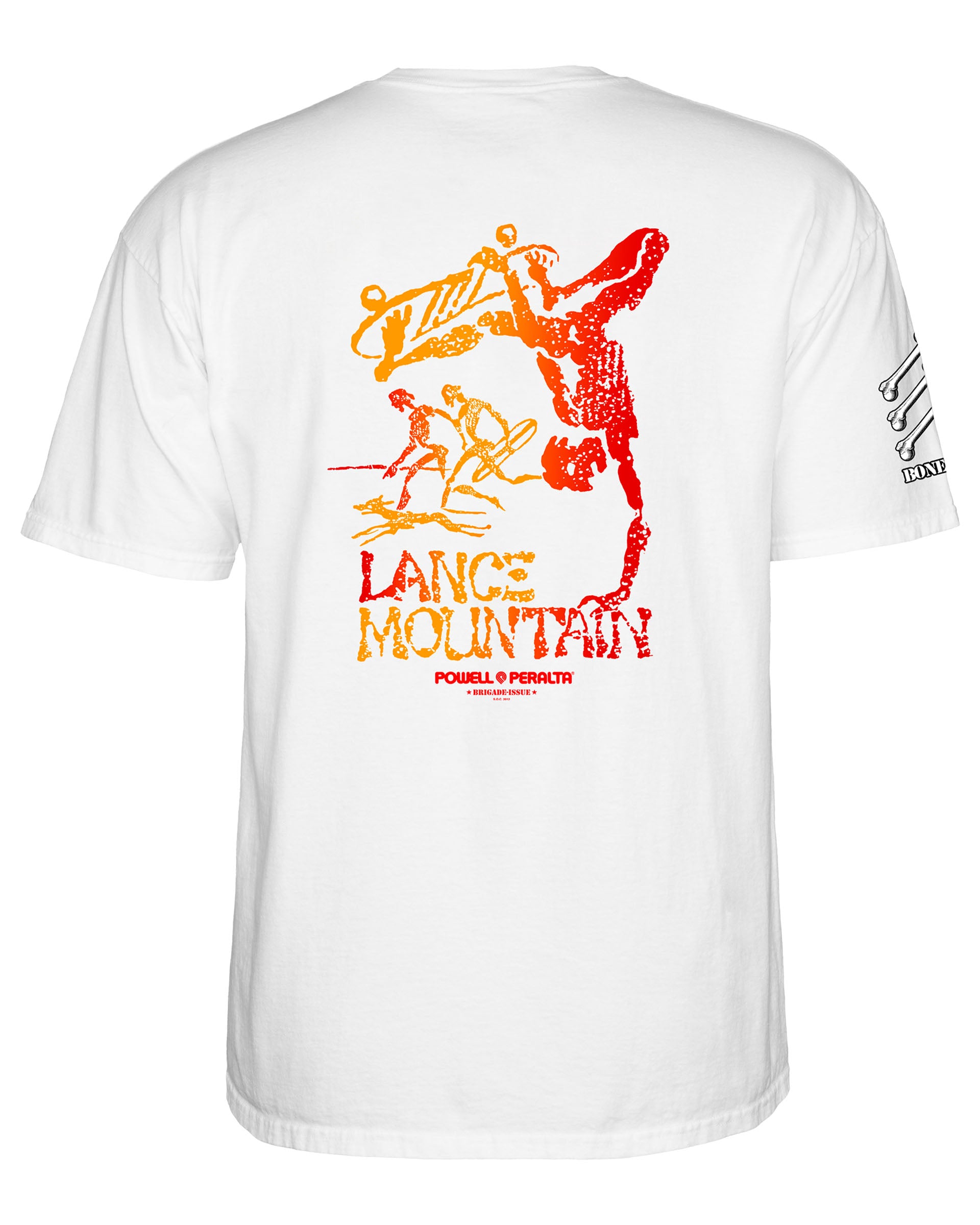 Powell Peralta Bones Brigade Lance Mountain S/S Tee Series 17 - White - $38.95 at Jack's Surfboards