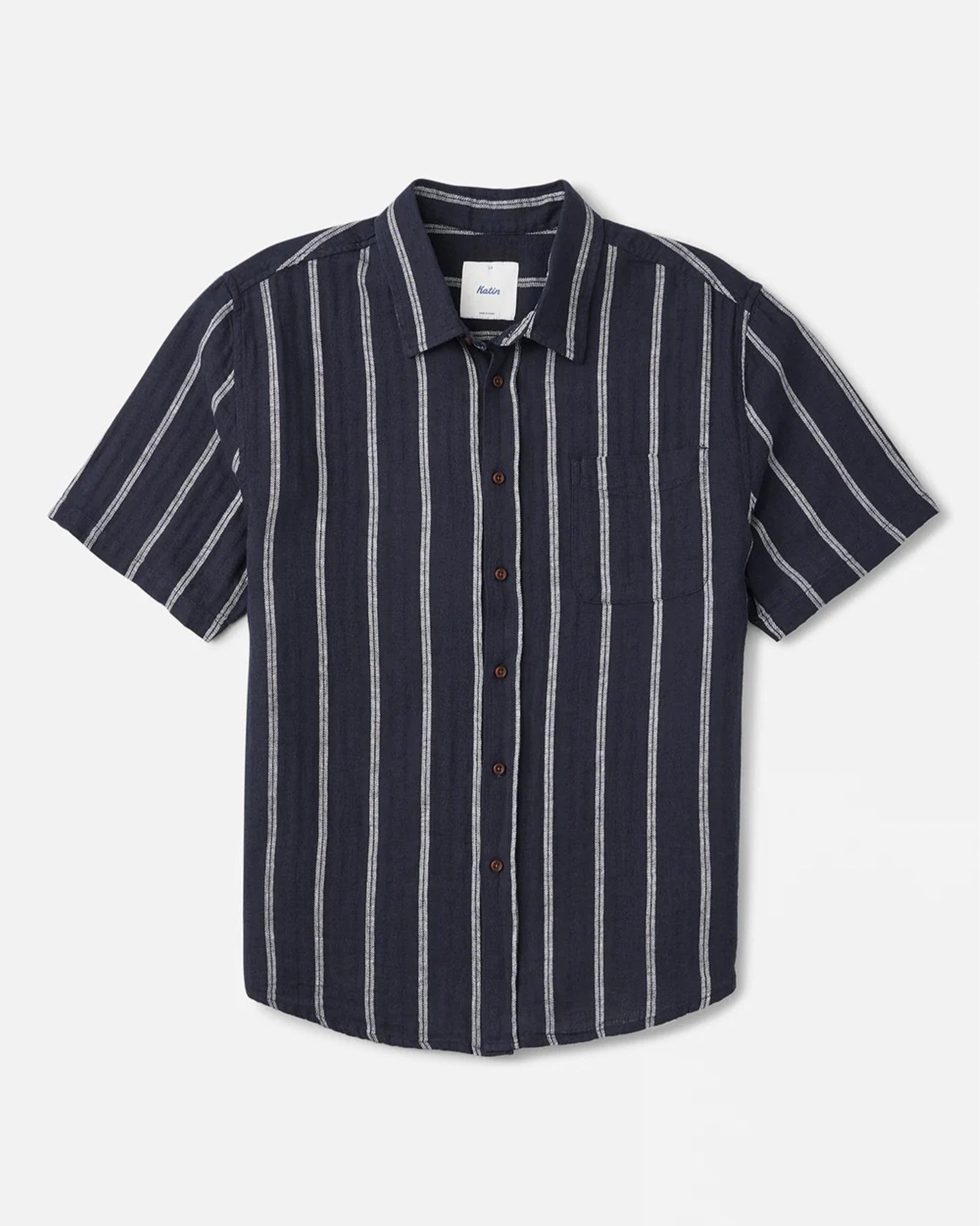 Boy's (8-16) Alan Shirt - Navy