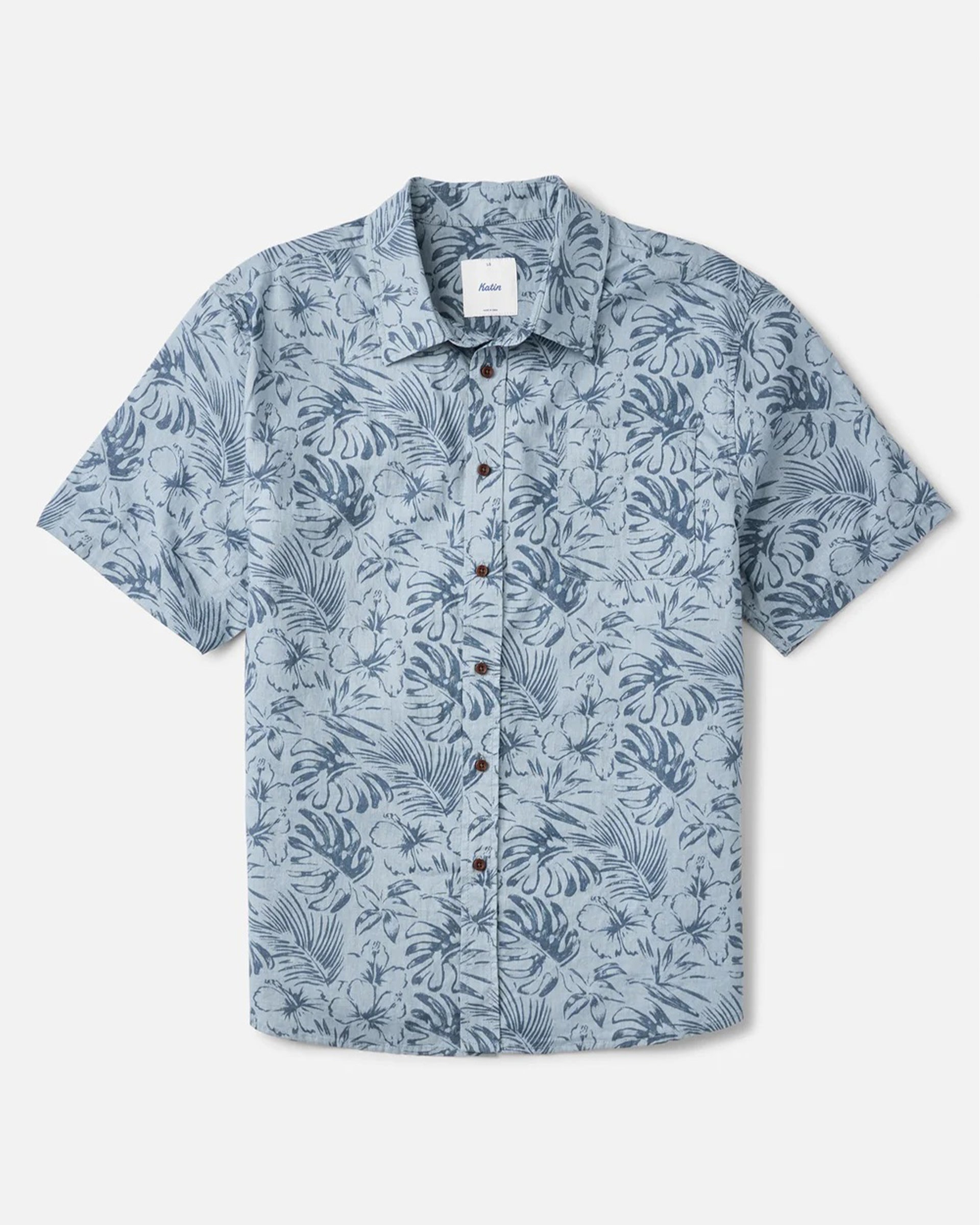 Boy's (8-16) Moco Shirt - Gray Blue