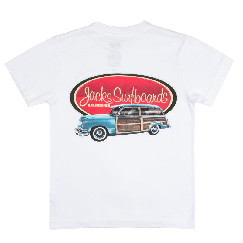 Boy's Country Squire S/S T-Shirt - White