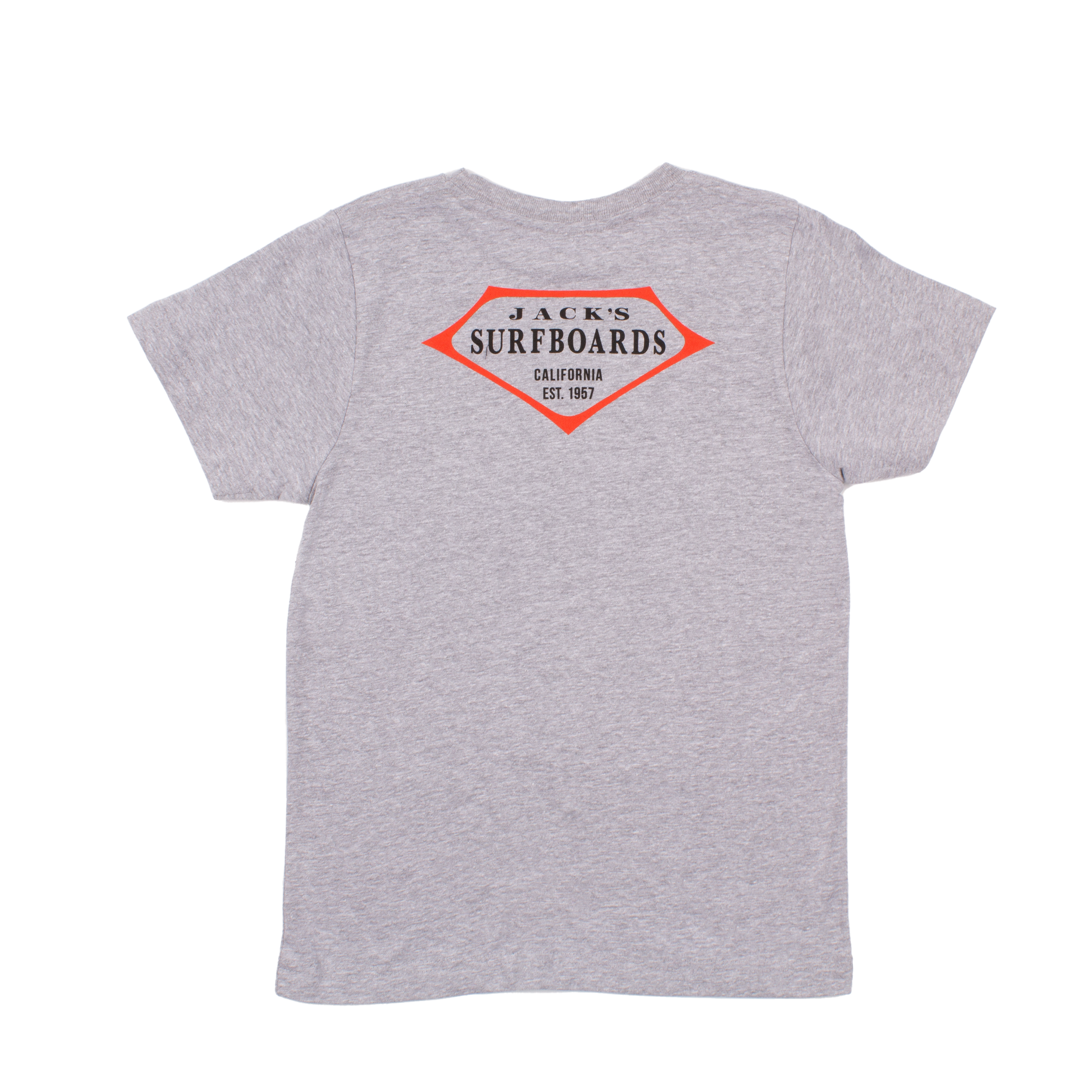 Boy's Retro Lam S/S T-Shirt - Graphite Heather