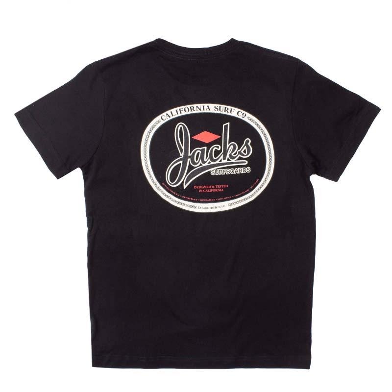 Boy's Trenton S/S T-Shirt - Black