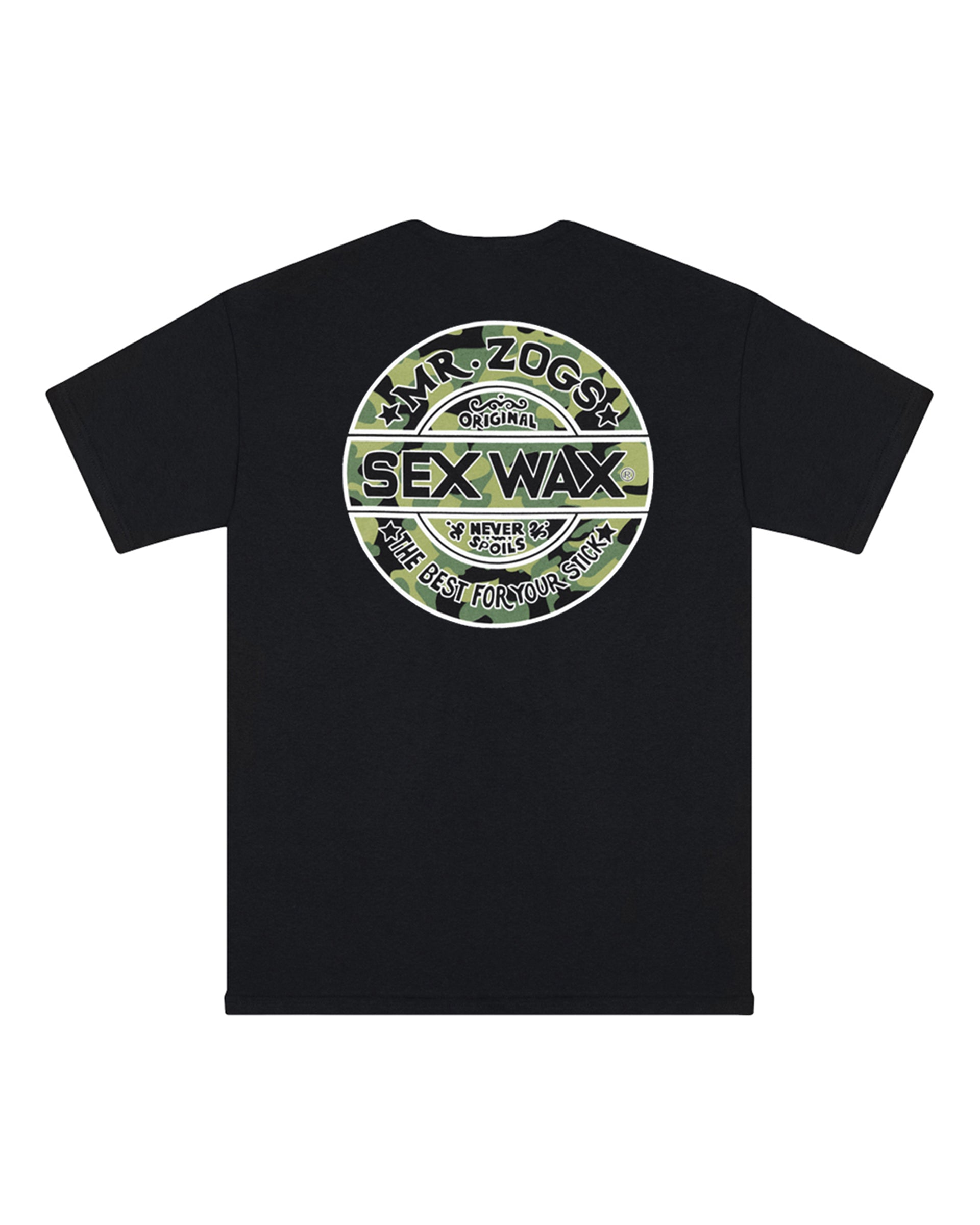 Sex Wax Camo S/S T-Shirt - $29.00 at Jack's Surfboards