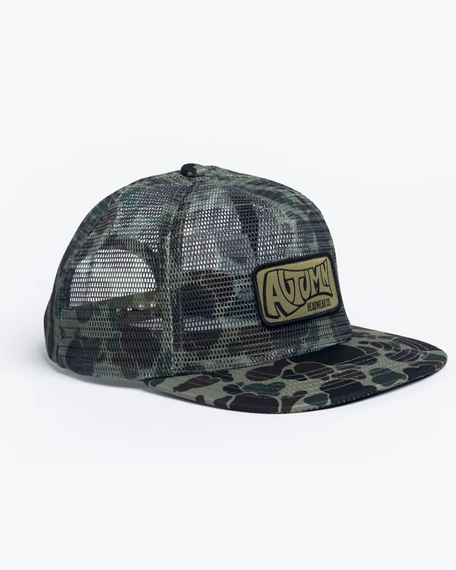 Autumn Camo Trucker Hat - Green - $30.00 at Jack's Surfboards