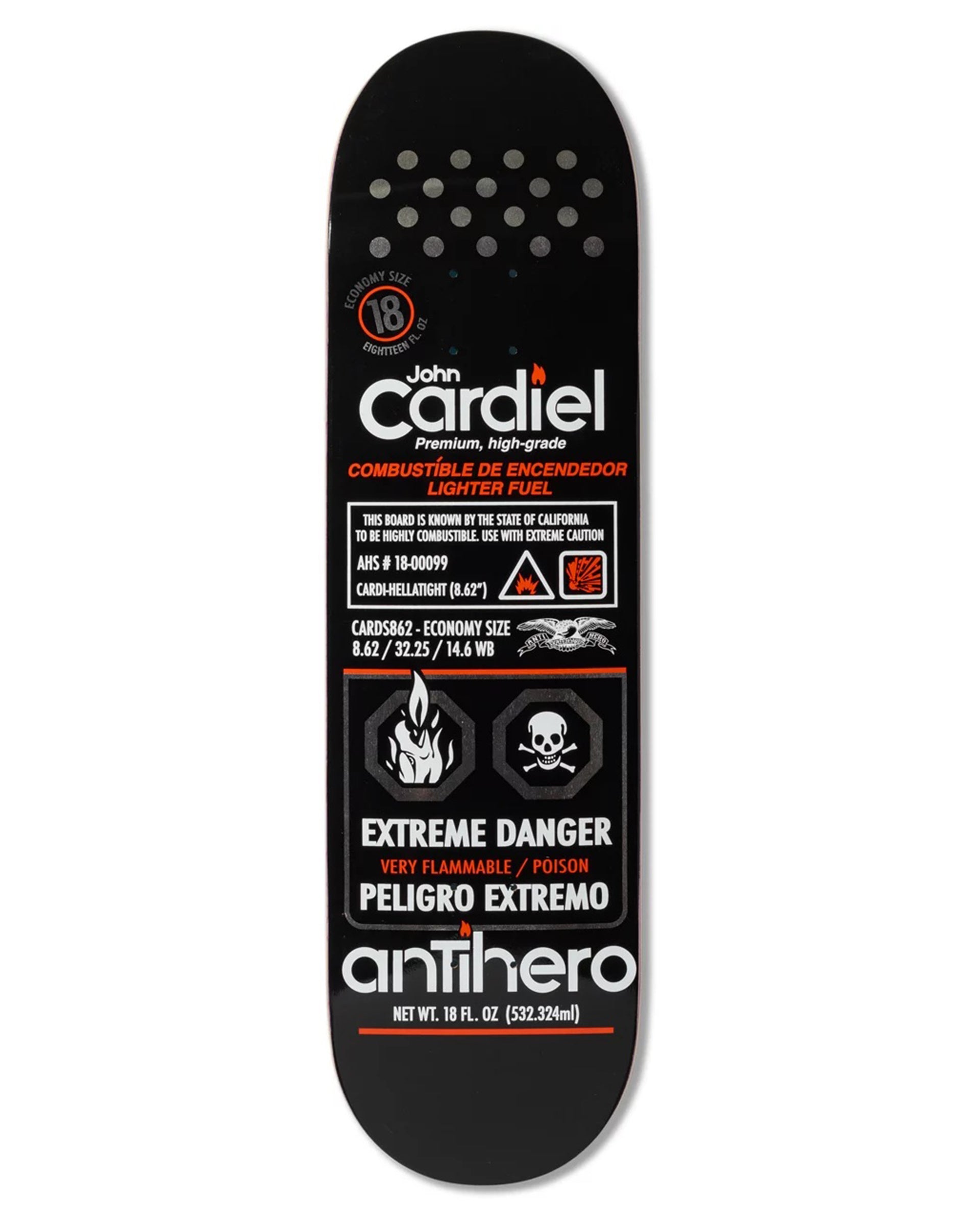 Cardiel Fueled 8.62" Deck
