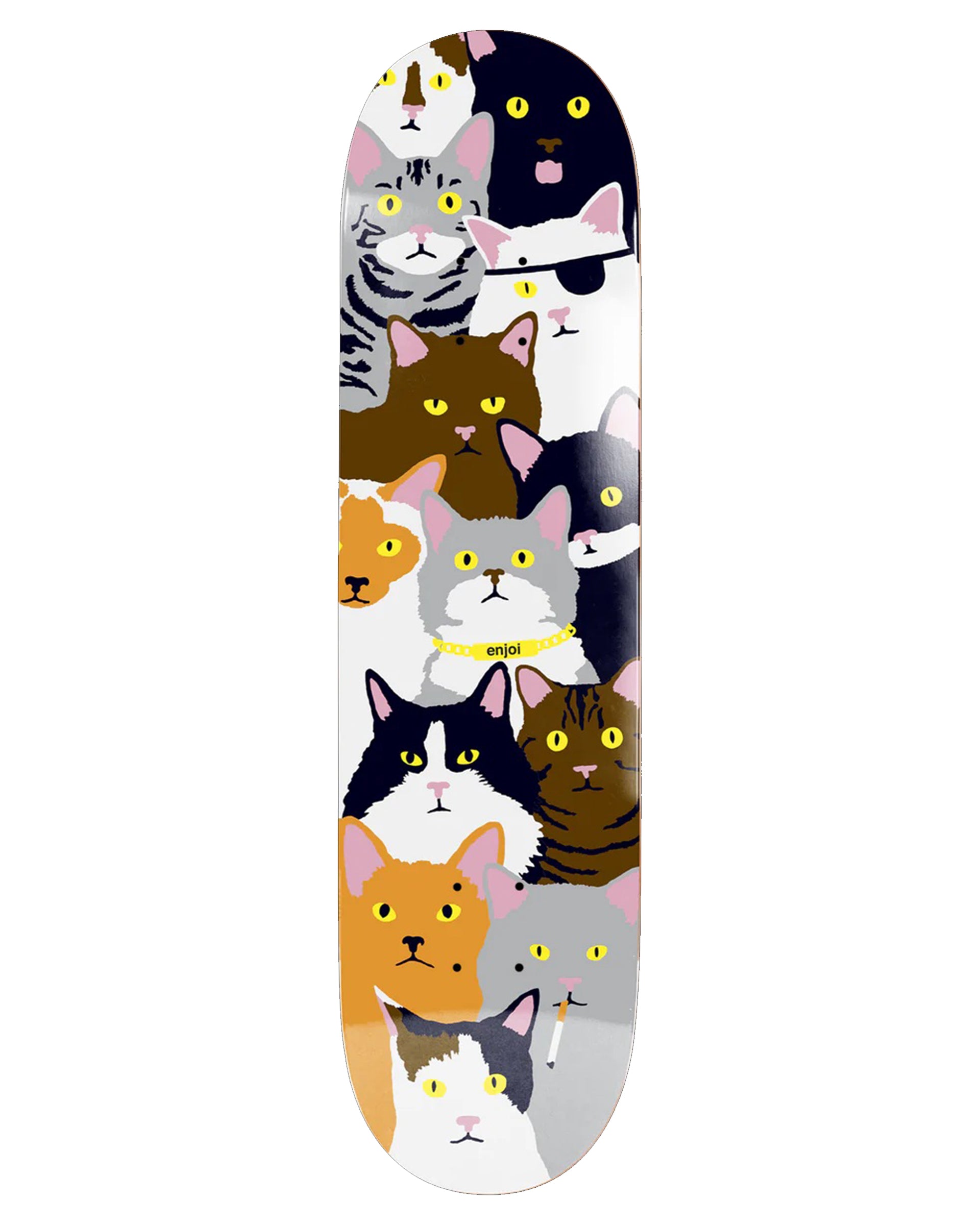 Enjoi Cat Collage Deck - $74.95 at Jack's Surfboards