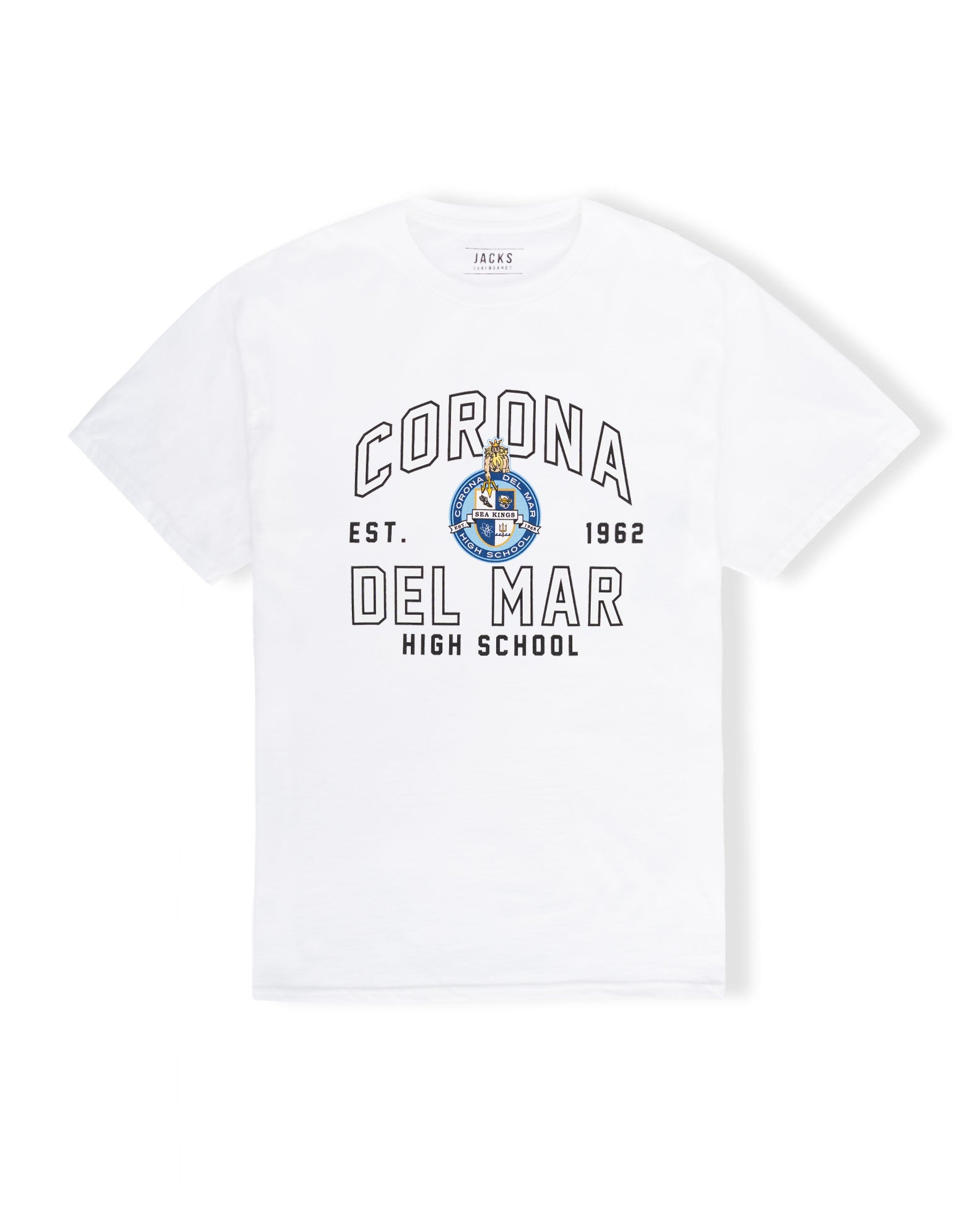 Jack's Surfboards CDM Crest S/S Tee - White - $20.00 at Jack's Surfboards