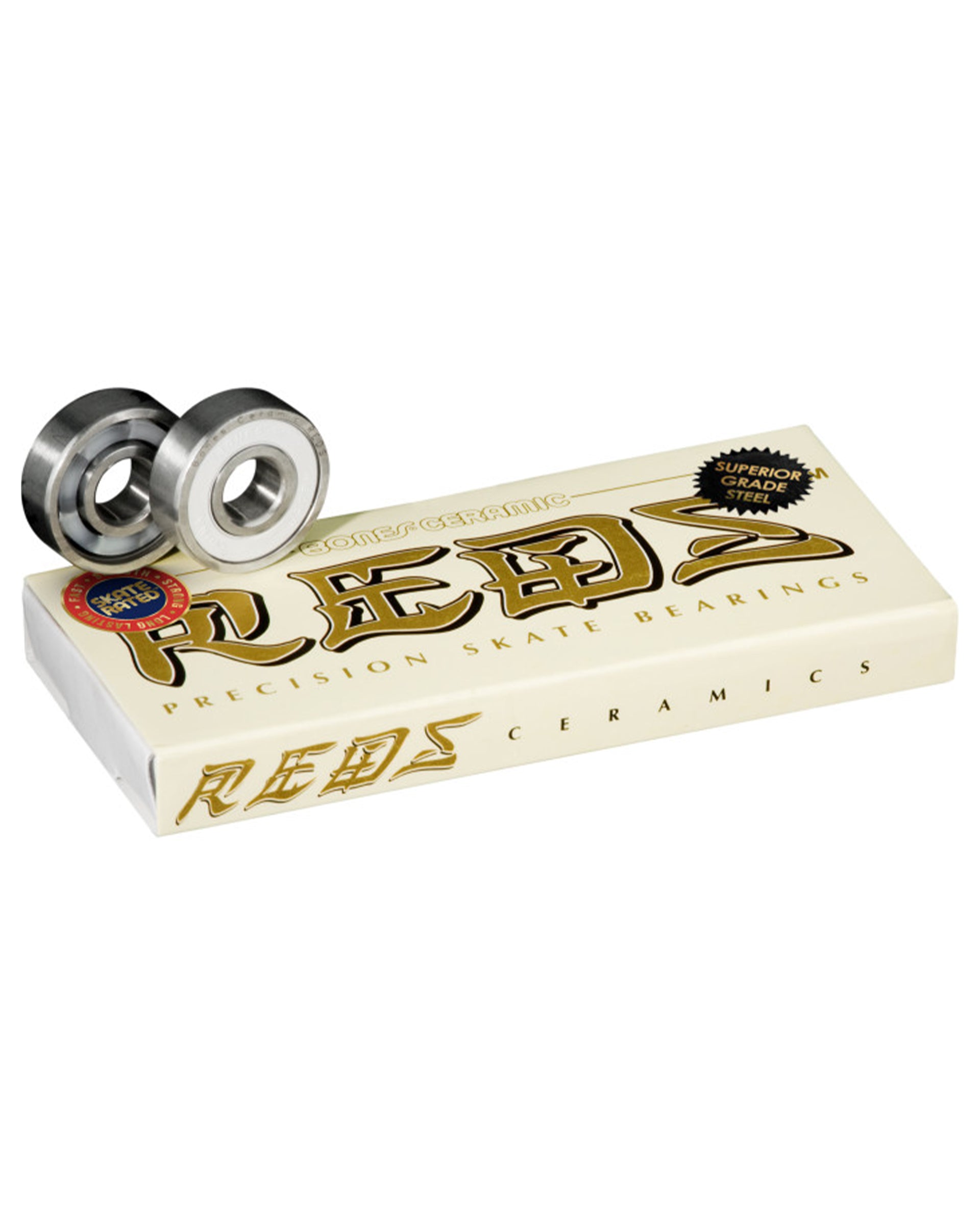 Bones Ceramic Reds Bearings - $79.95 at Jack's Surfboards