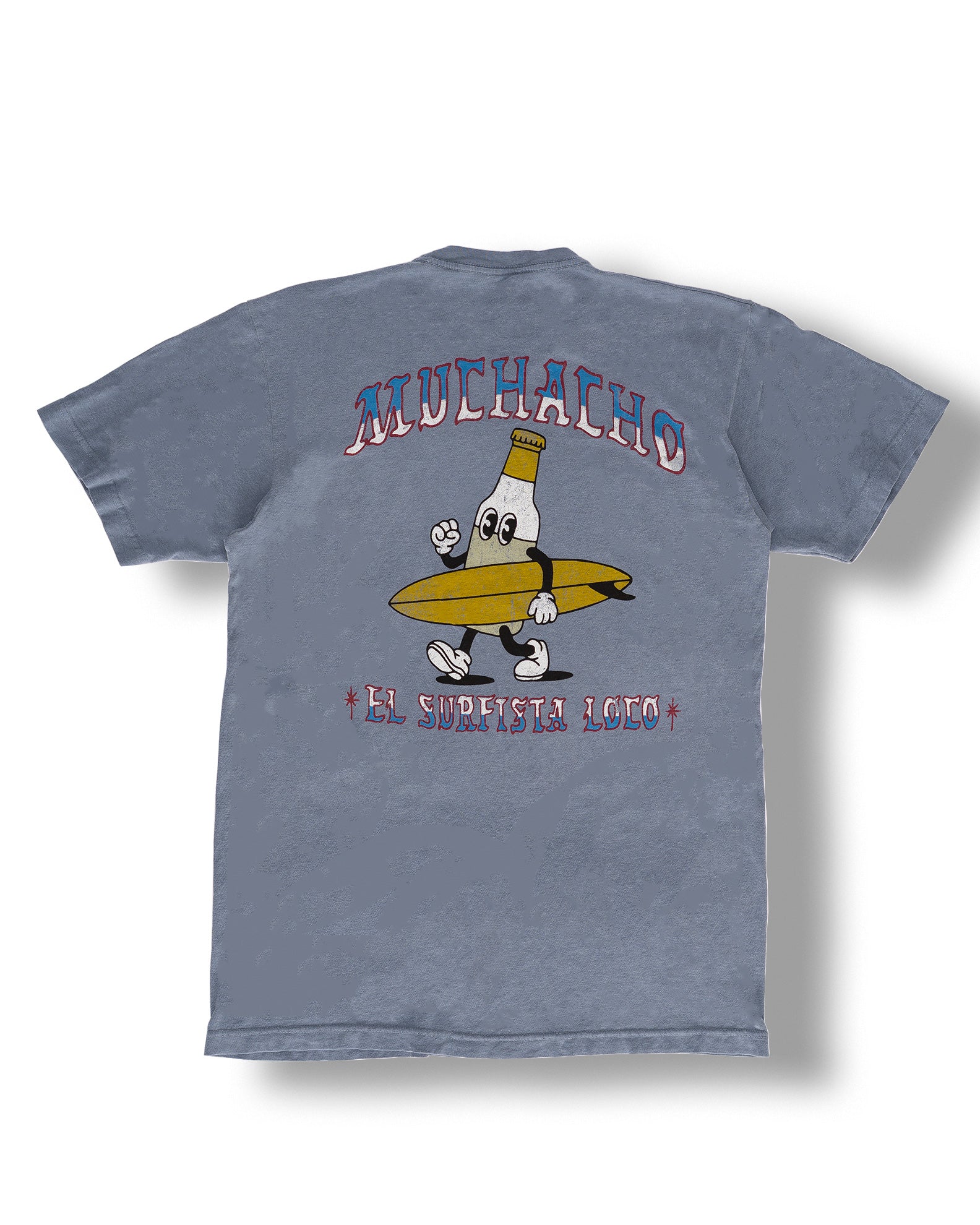Cervesa Vintage Pigment S/S T-Shirt - Blue Jean