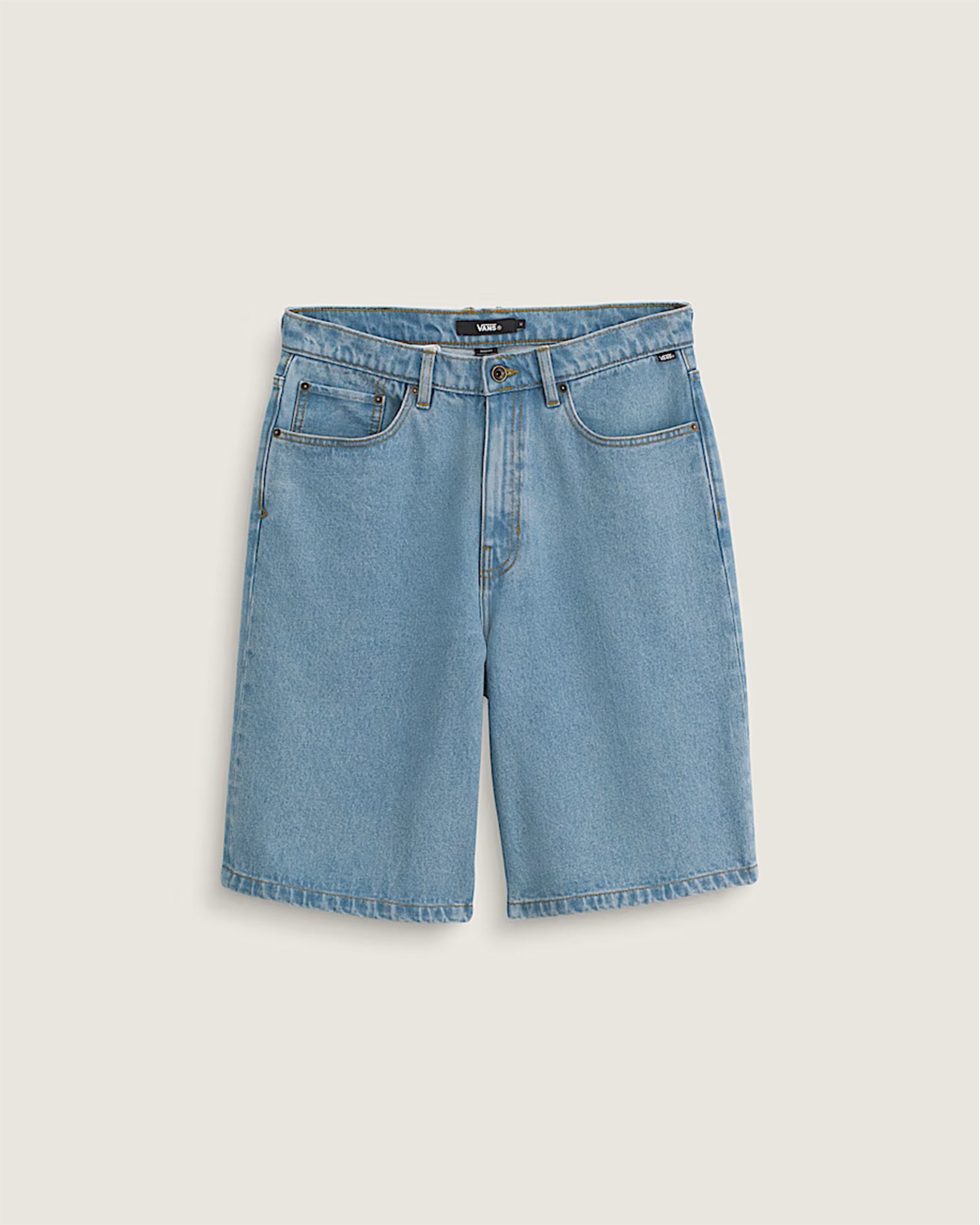Vans Check-5 Baggy Denim Shorts - Stonewash Blue - $65.00 at Jack's Surfboards