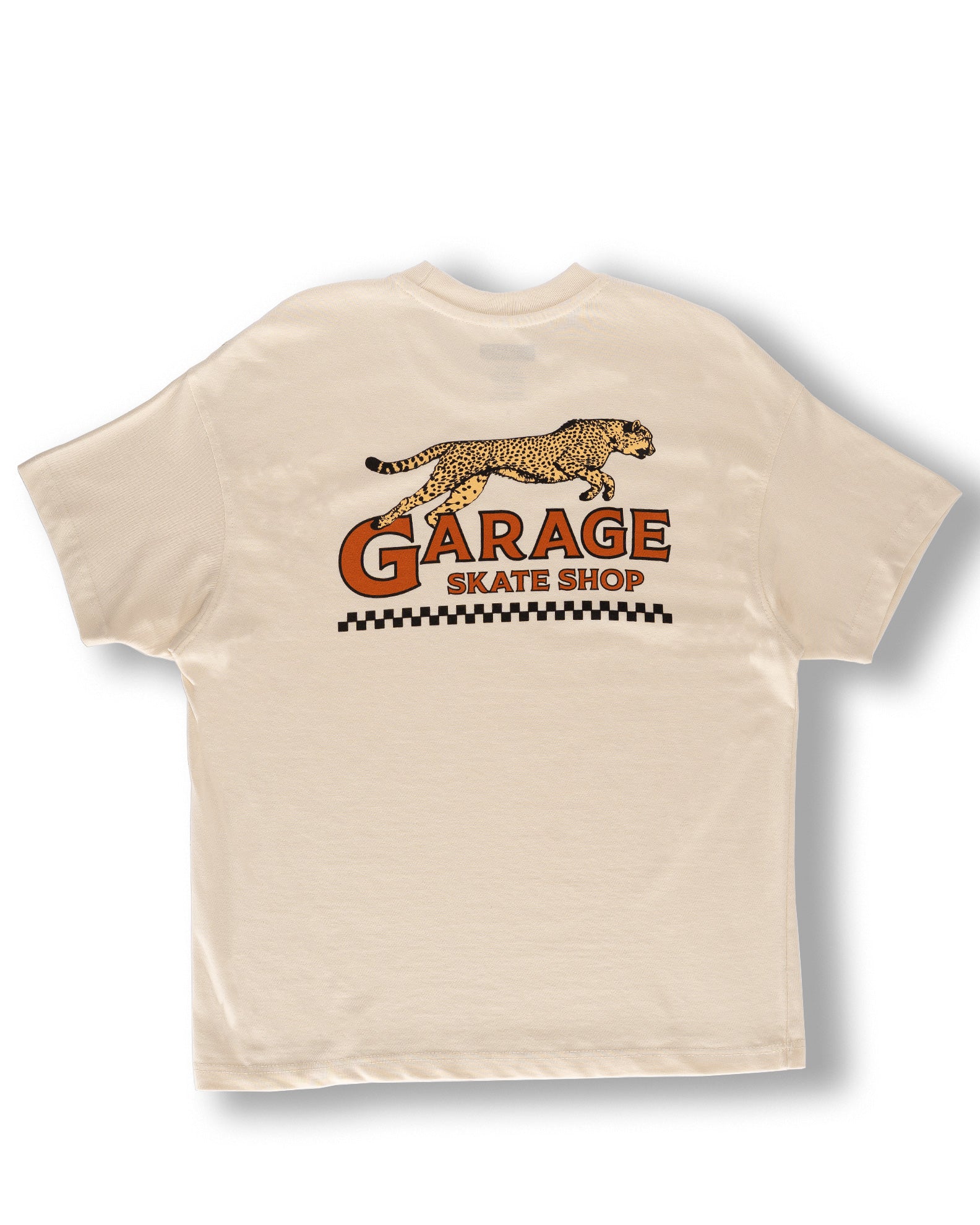 Cheetah S/S T-Shirt - Cream