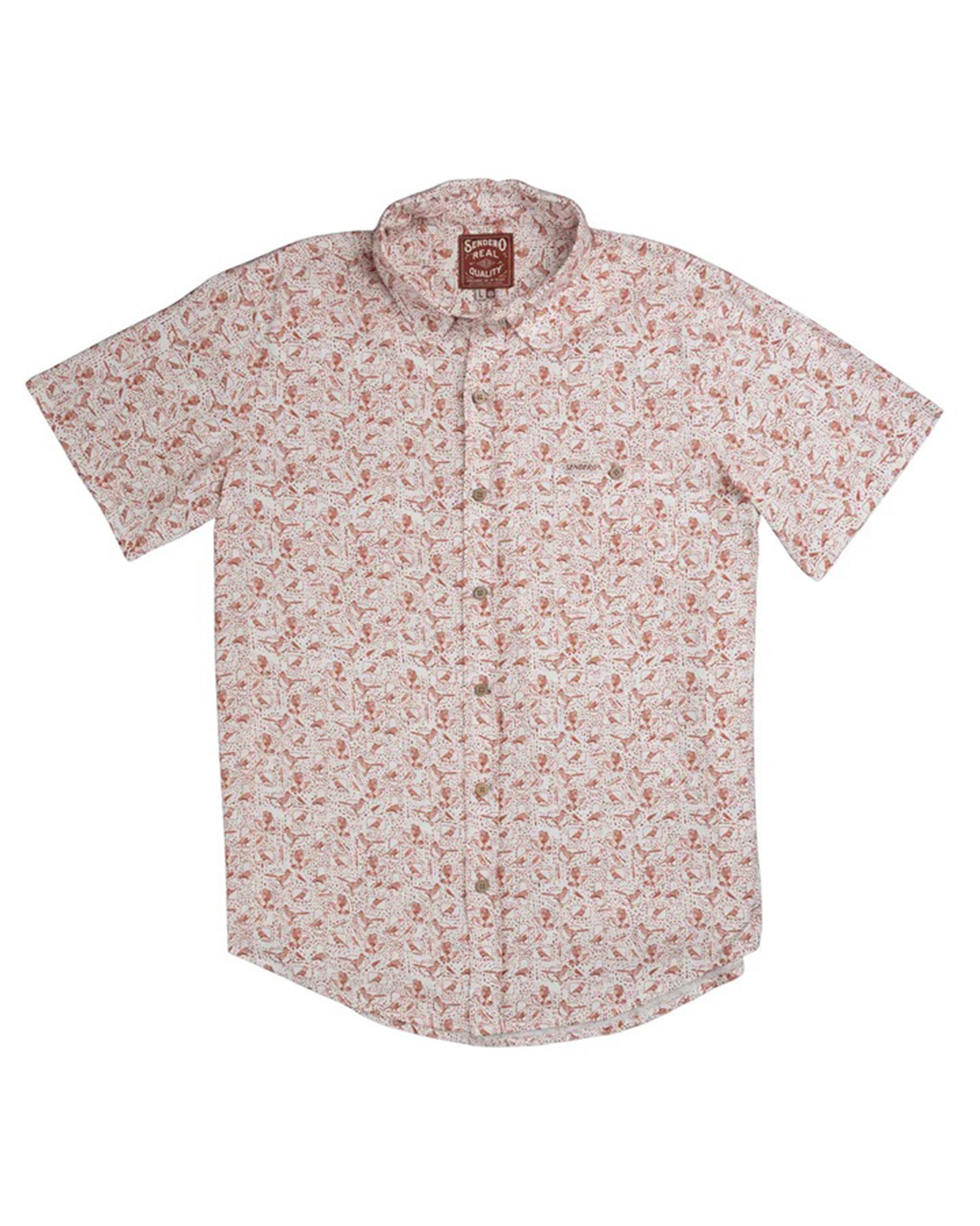City Slicker Button Up Shirt - Desert Flock Rust