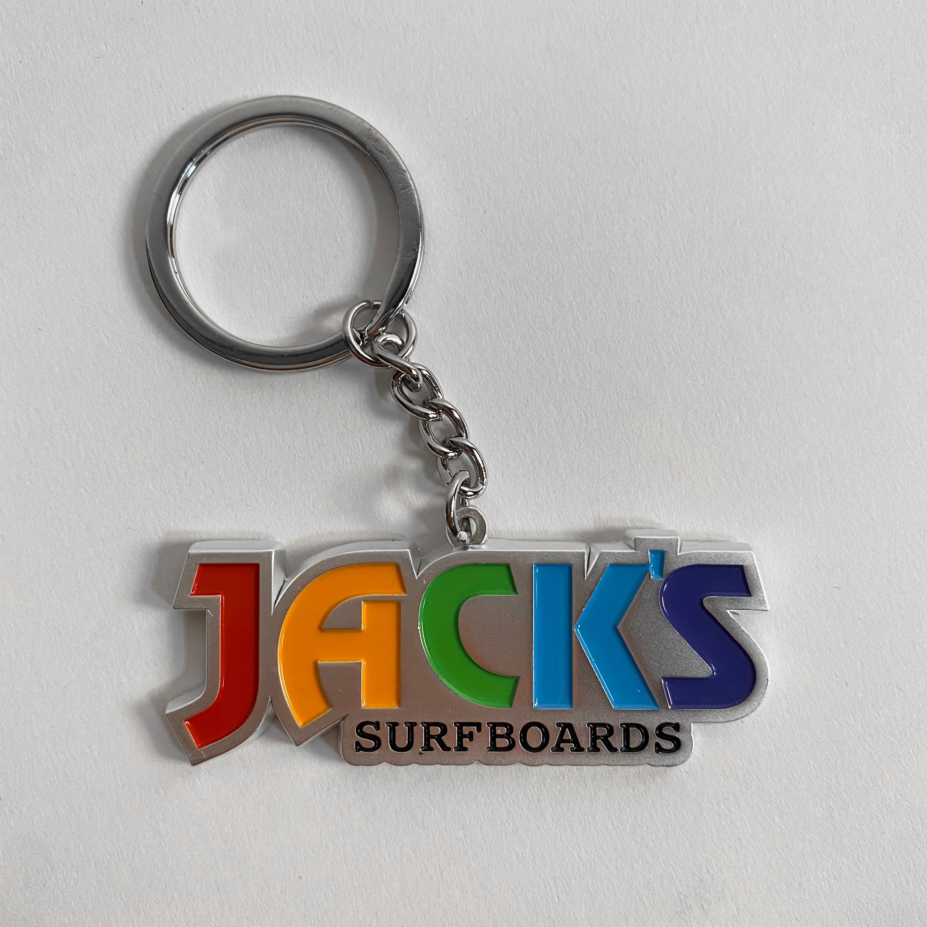 Color Blocked Keychain