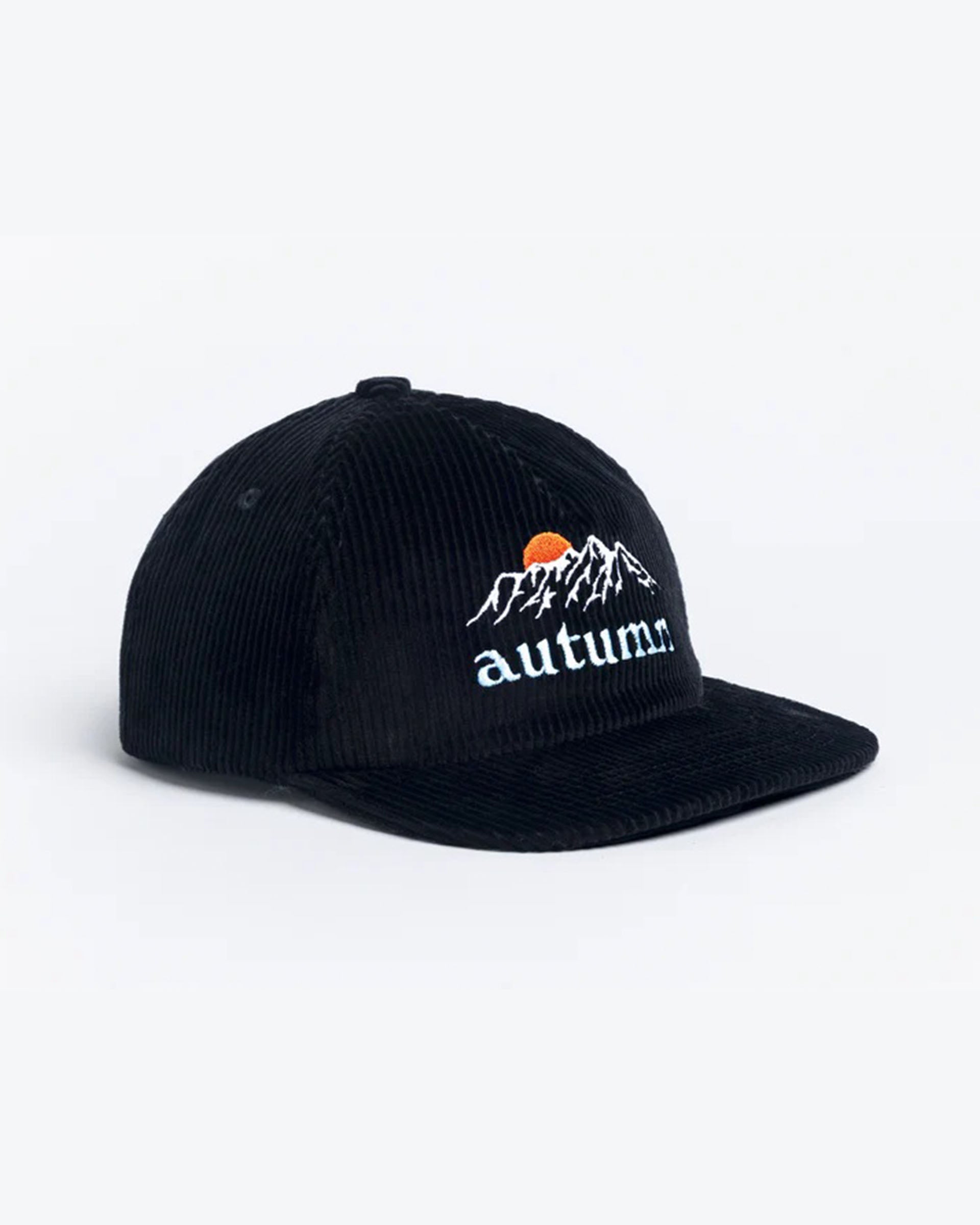 Autumn Cord 5 Panel Snapback Hat - Black - $30.00 at Jack's Surfboards