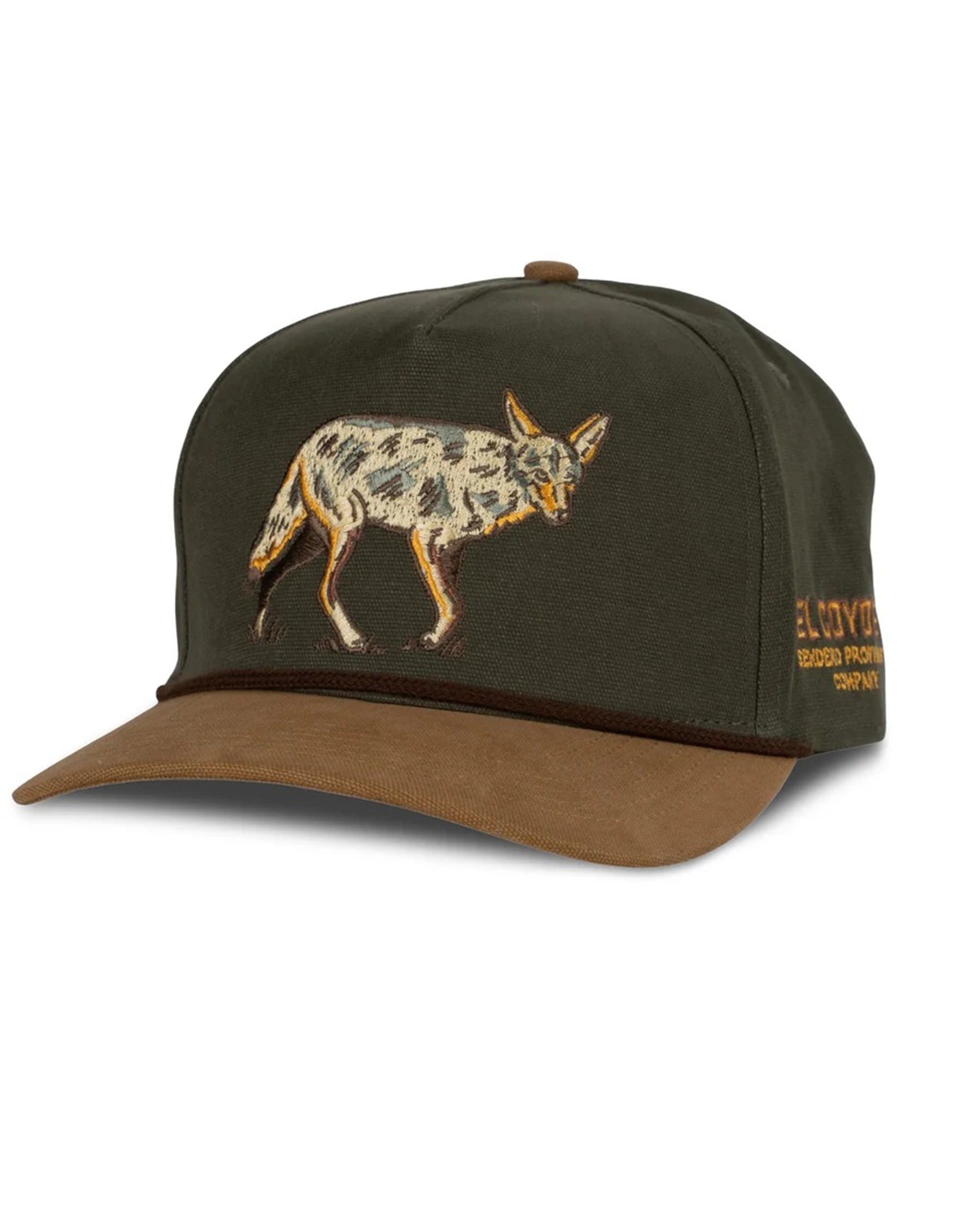 Coyote Hat - Green/Tan