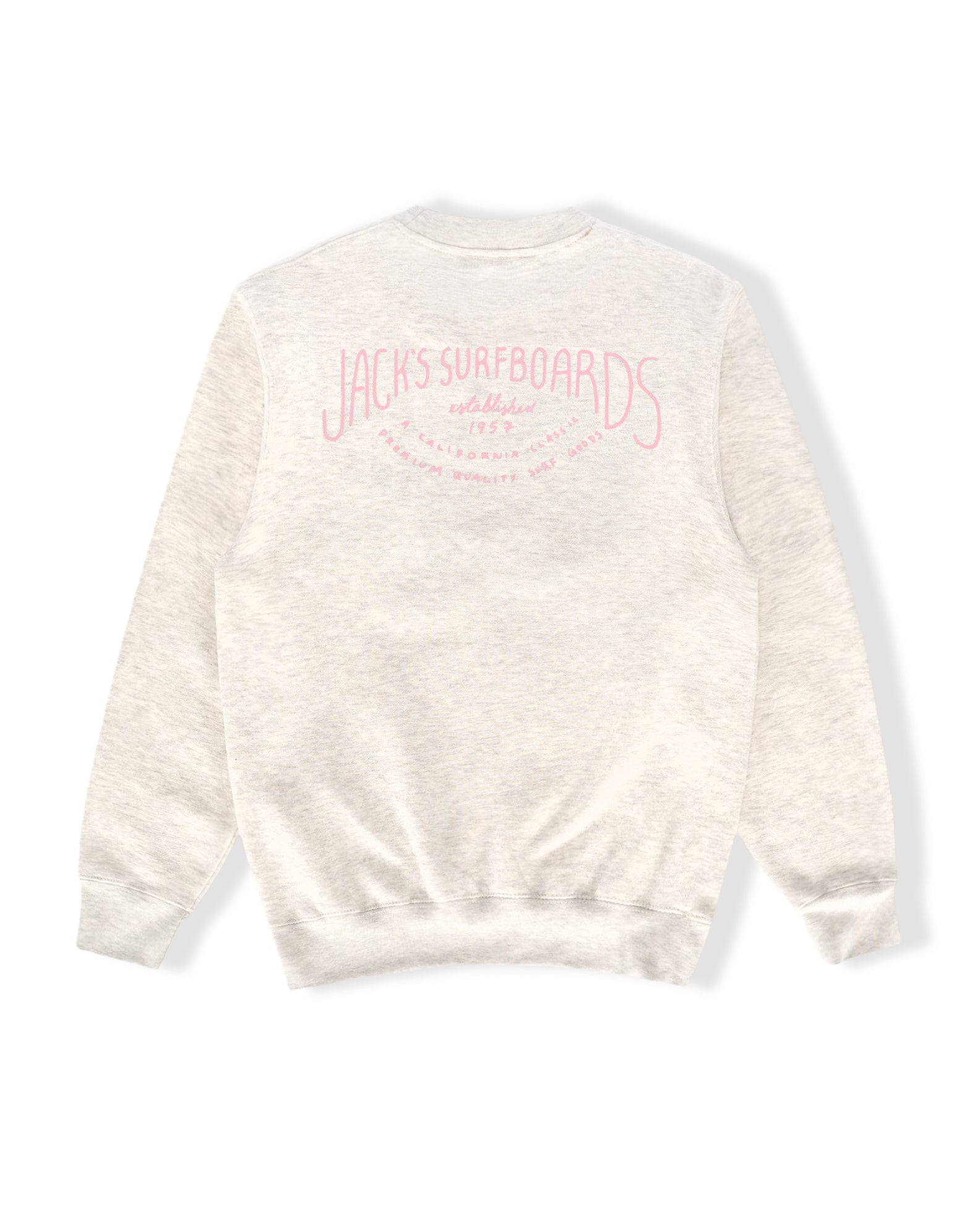 Crescent Crewneck Sweatshirt - Oat Heather