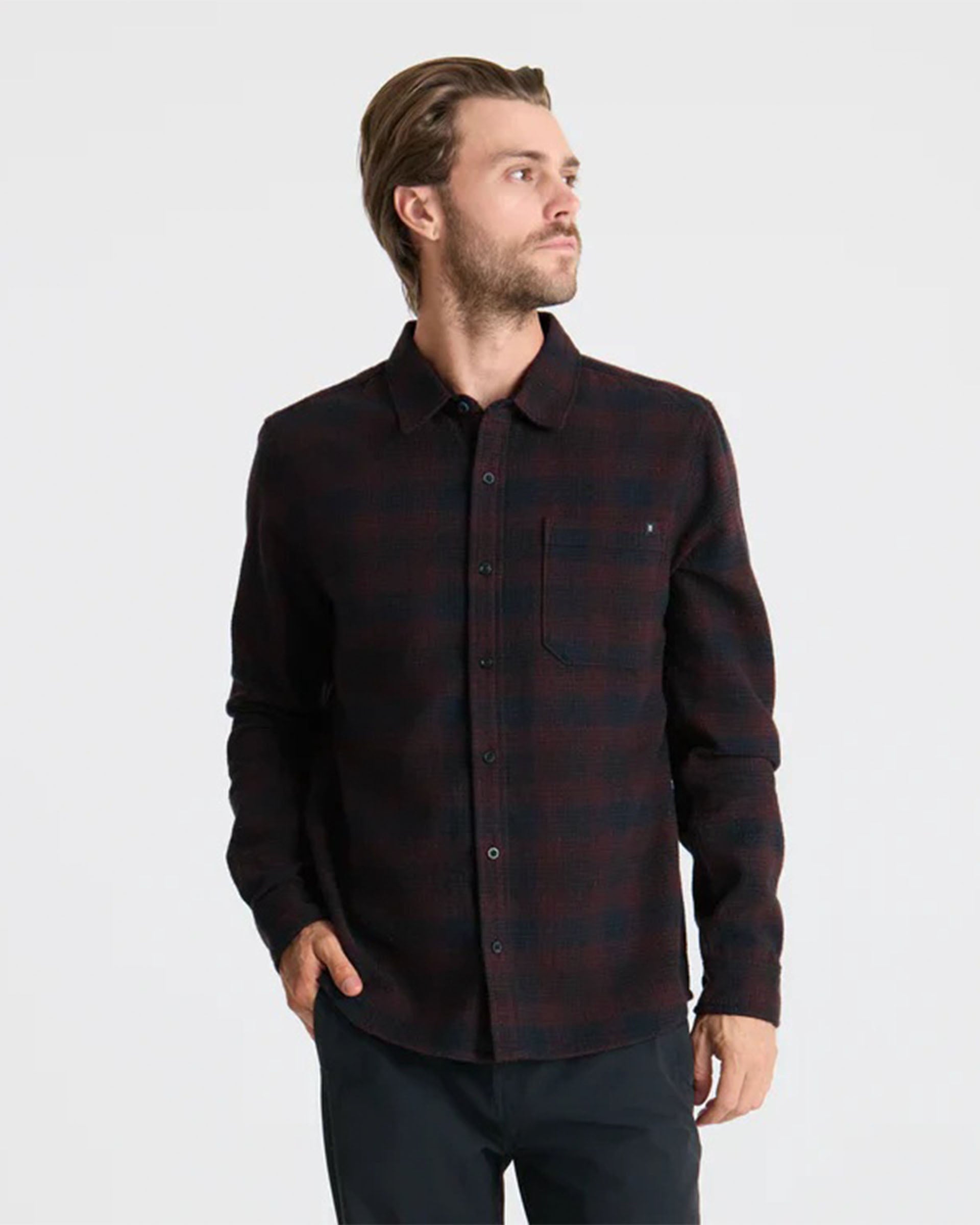 Roark Crossroads Organic Cotton Flannel - $75.00 at Jack's Surfboards