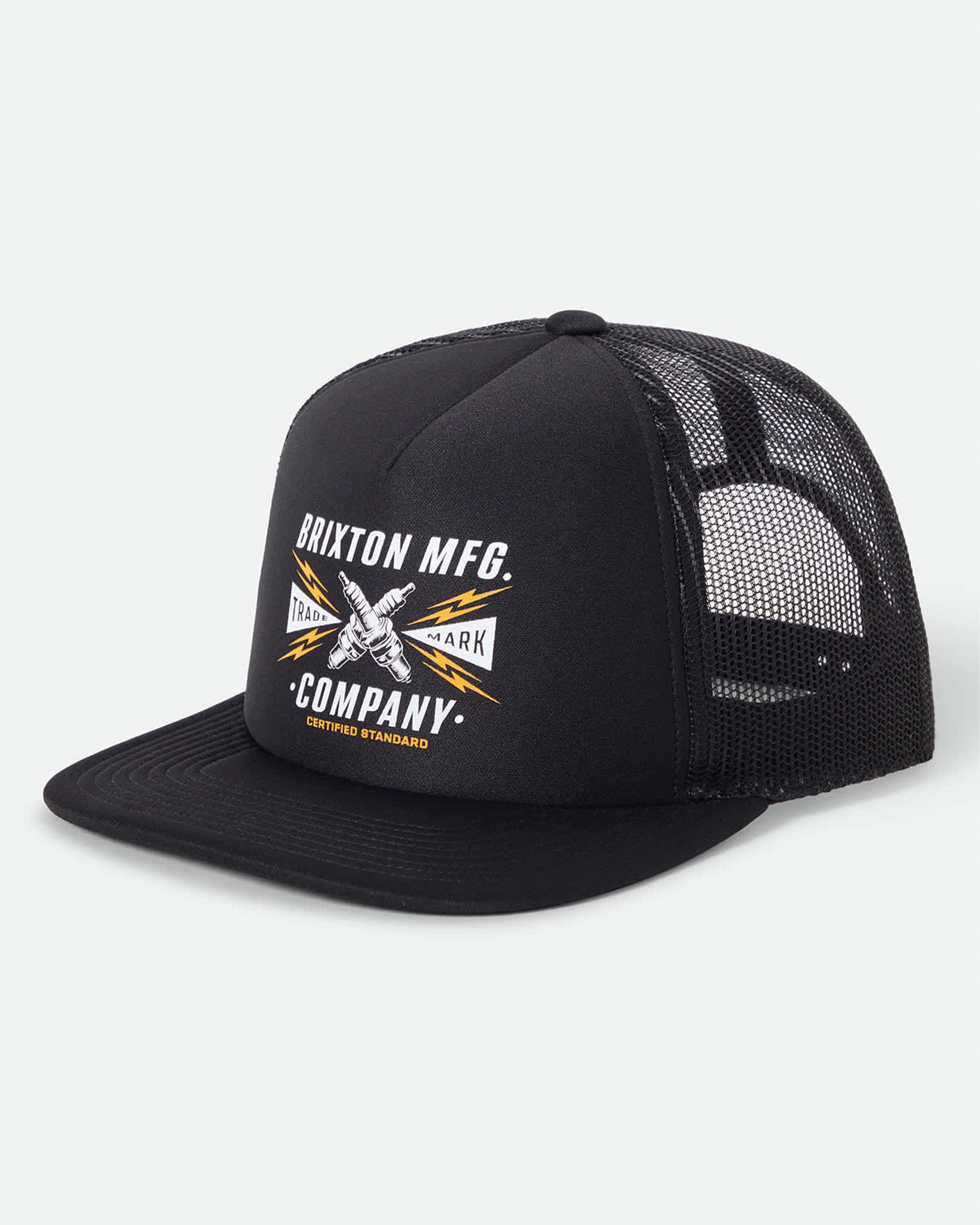Danton Netplus Trucker Hat - Black/Black