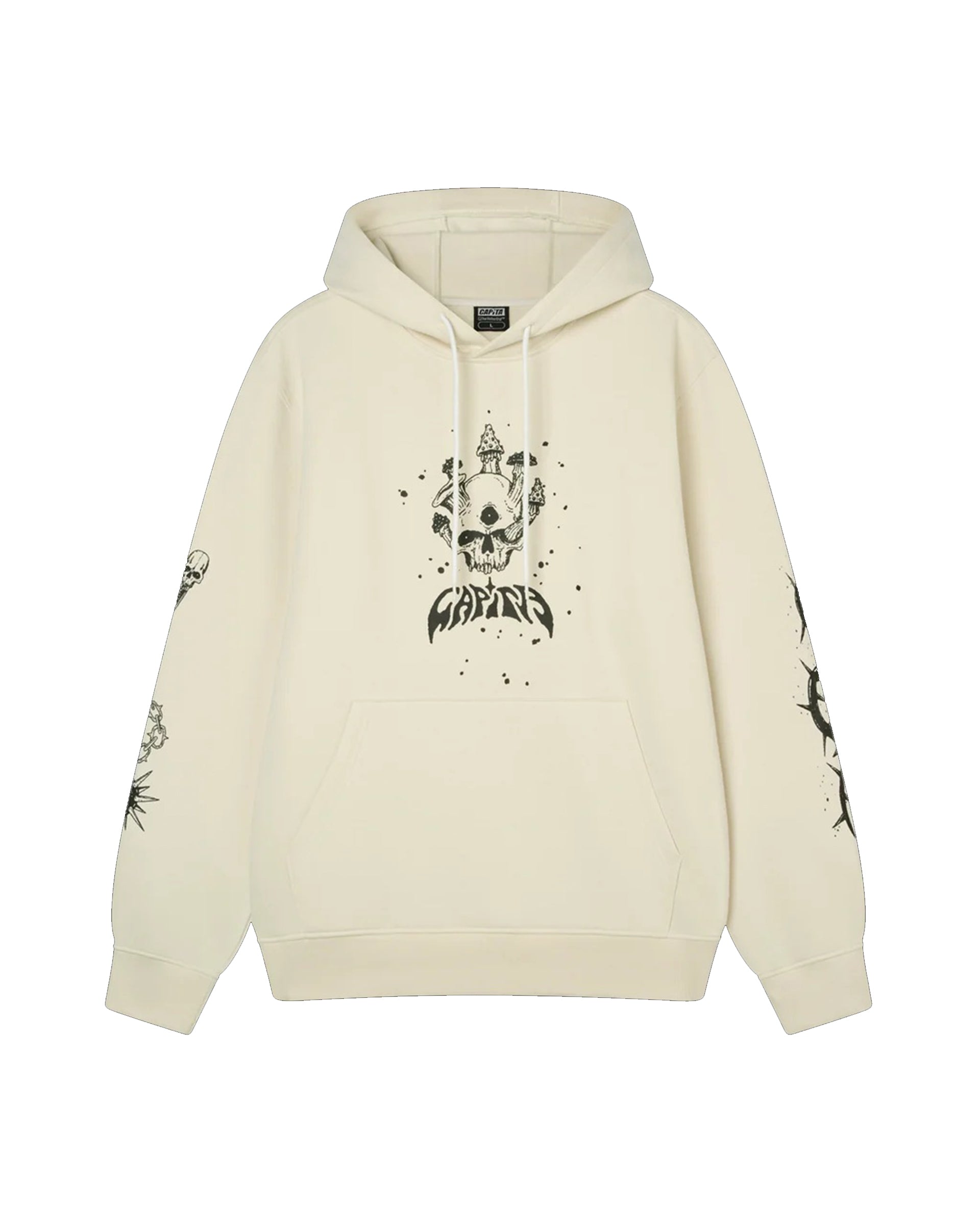 CAPiTA Dark Horse Hoodie - Off White - $69.95 at Jack's Surfboards