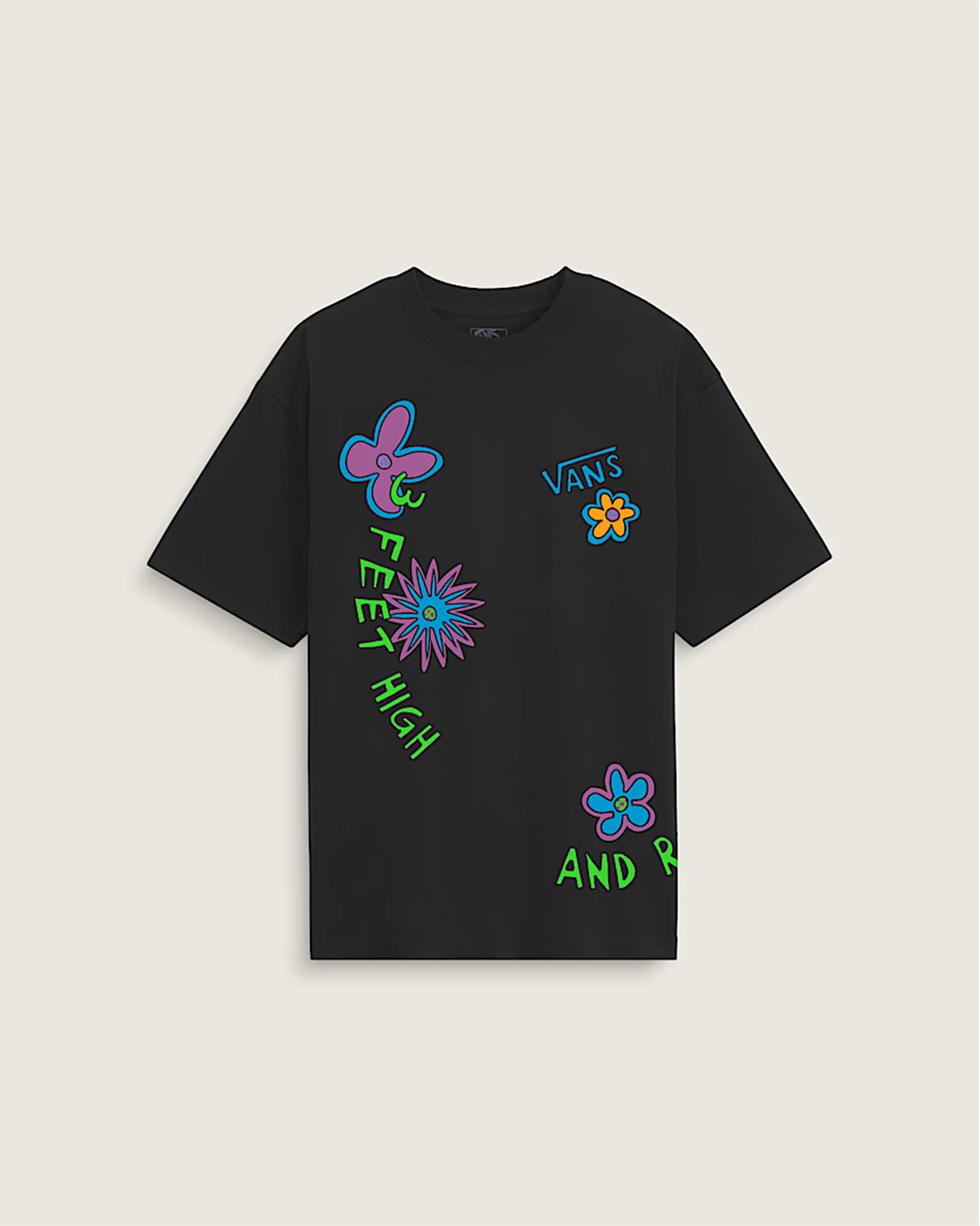 De La Soul 3 Feet High and Rising S/S T-Shirt - Black