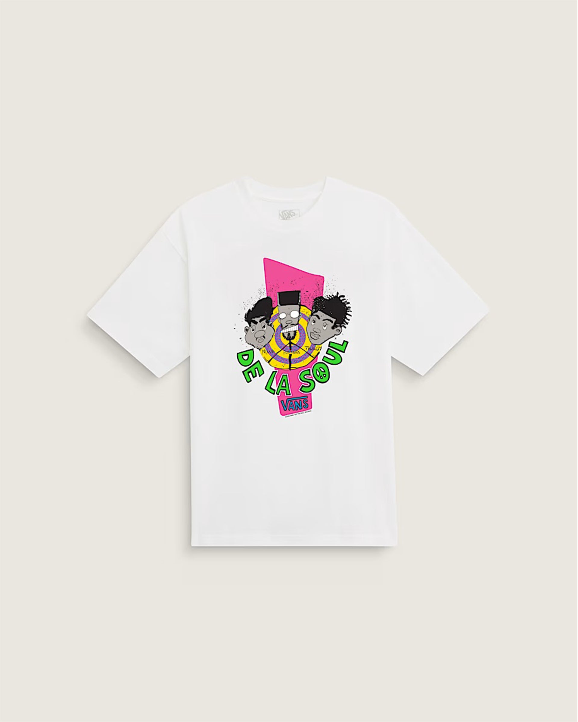 De La Soul Plugs S/S T-Shirt - White