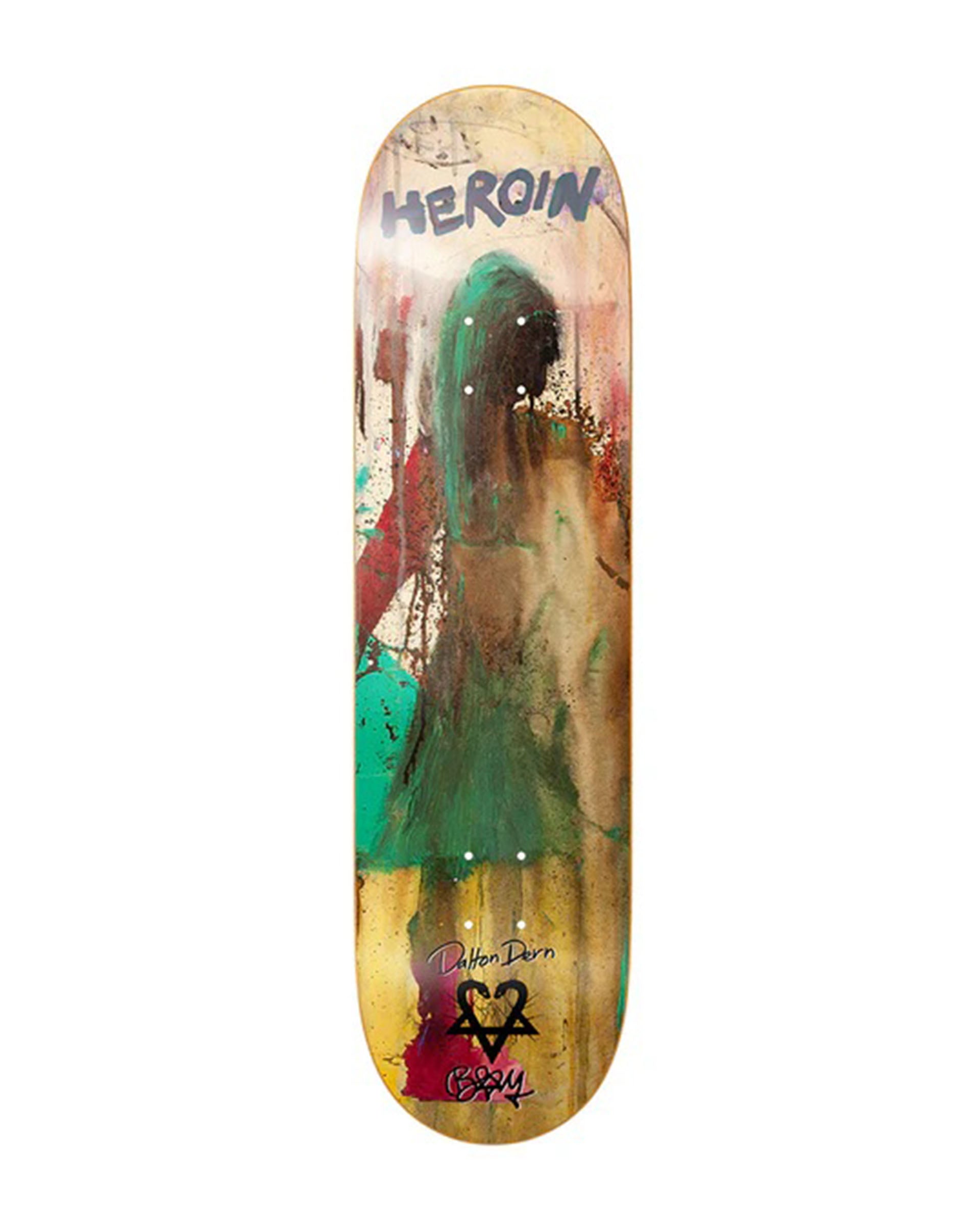 Heroin Skateboards Dern Bam Deck 8.3875" - $81.00 at Jack's Surfboards