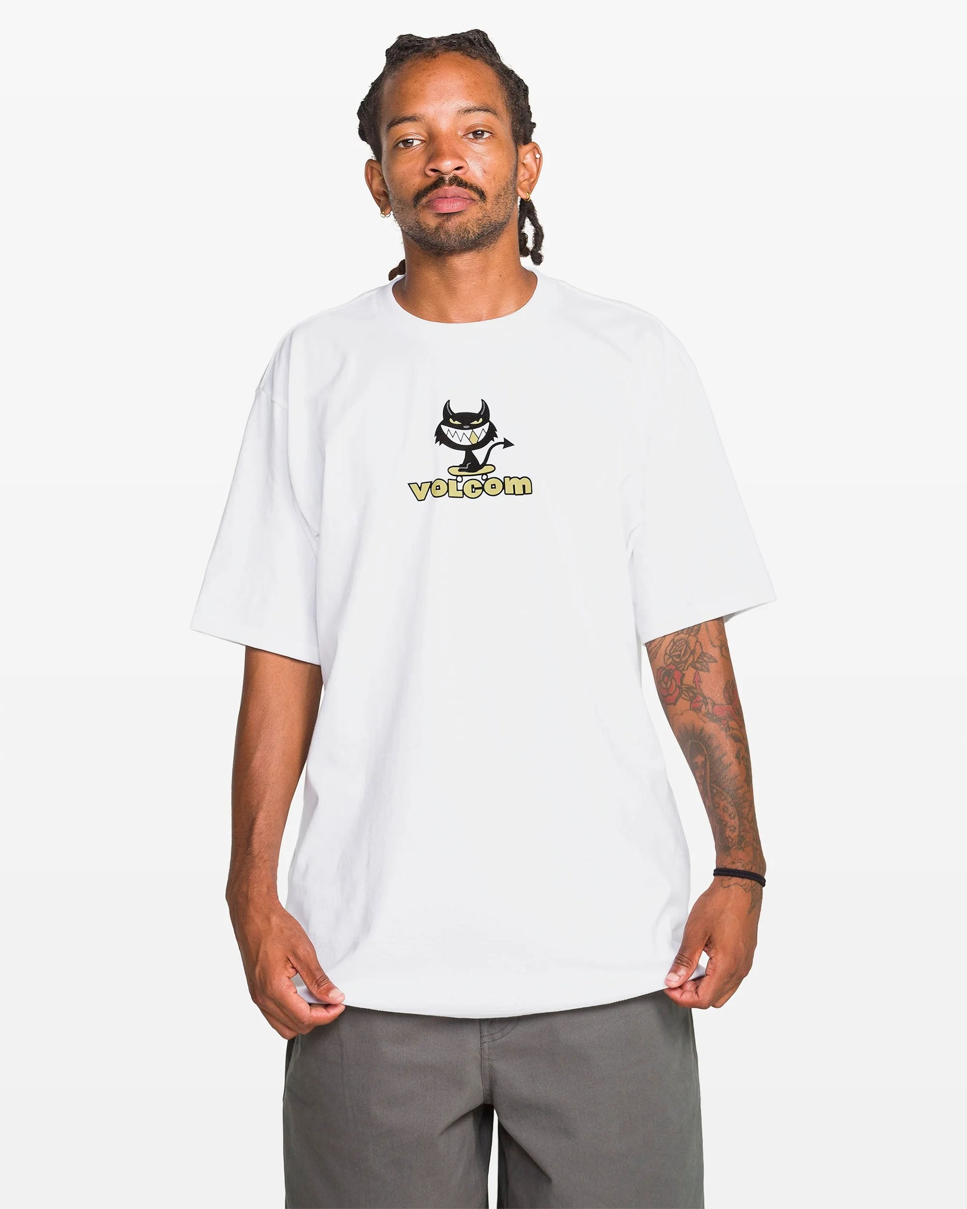Devilish S/S Tee - White