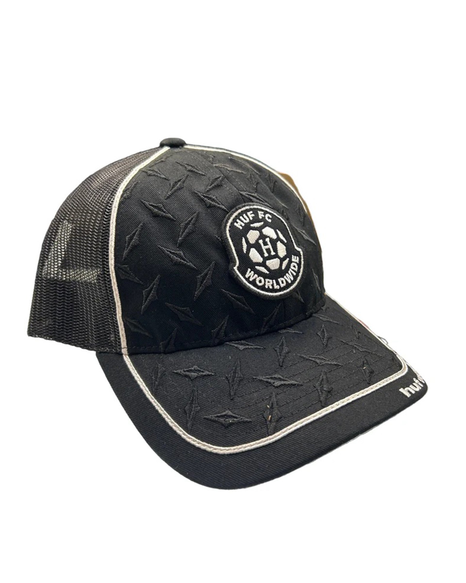 HUF Diamond Plate Trucker Hat - Black - $45.00 at Jack's Surfboards