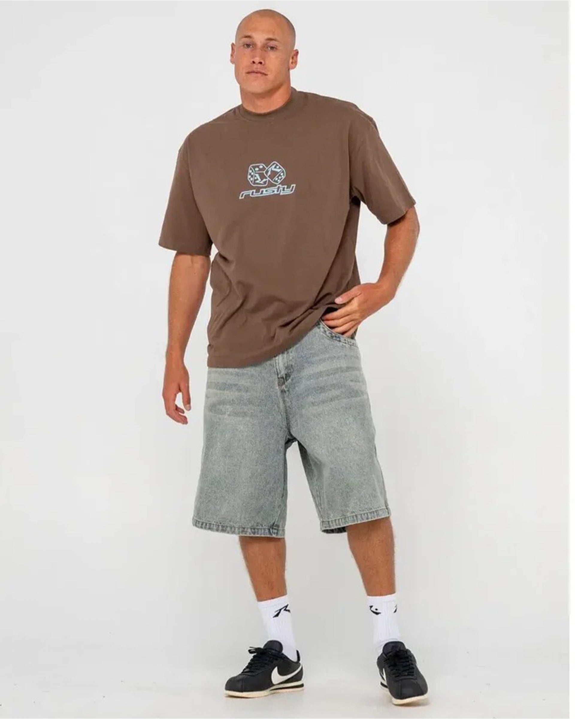 Double Or Nothing S/S T-Shirt - Pinecone