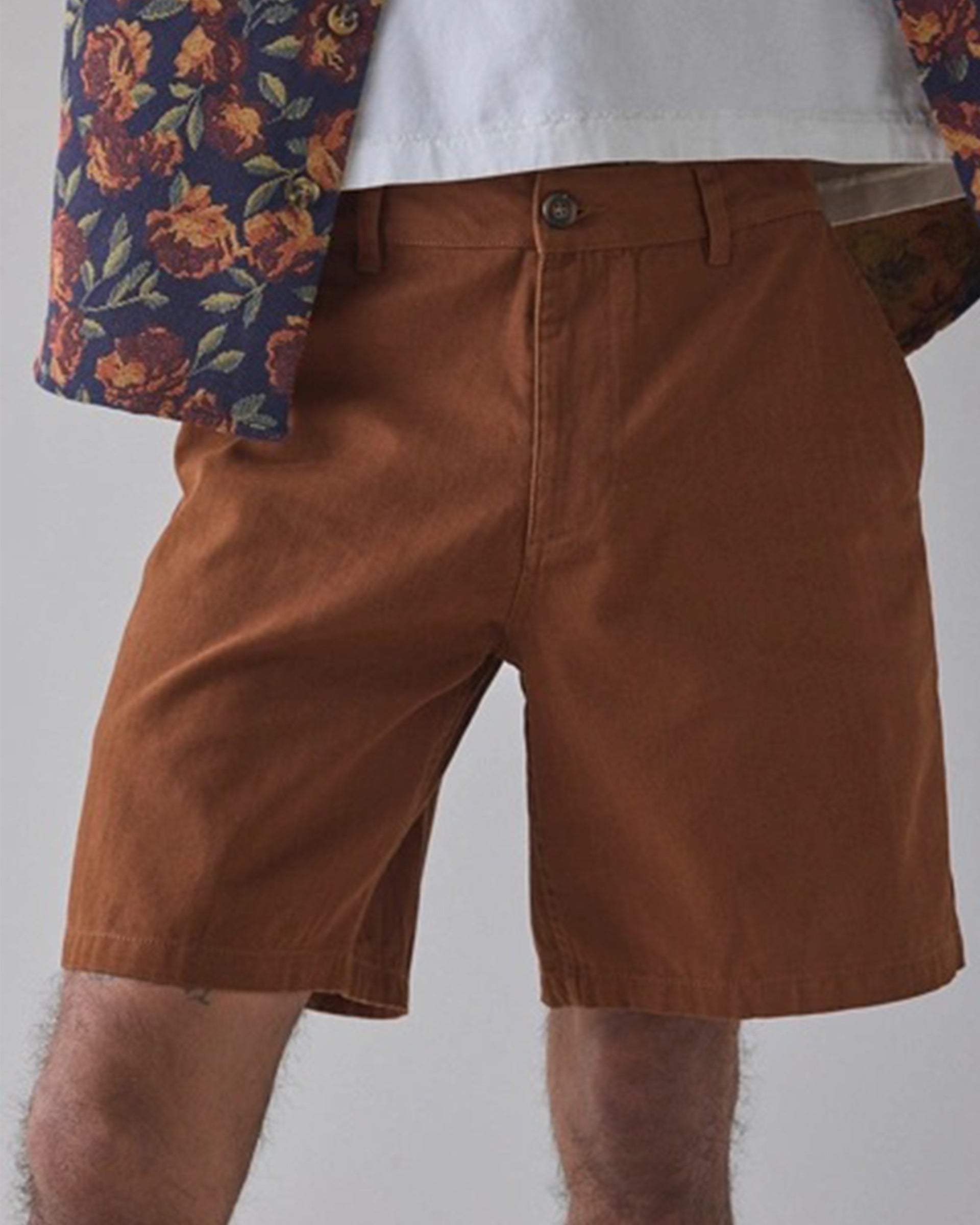 Rhythm Essential Herringbone Short - Brown - $75.00 at Jack's Surfboards