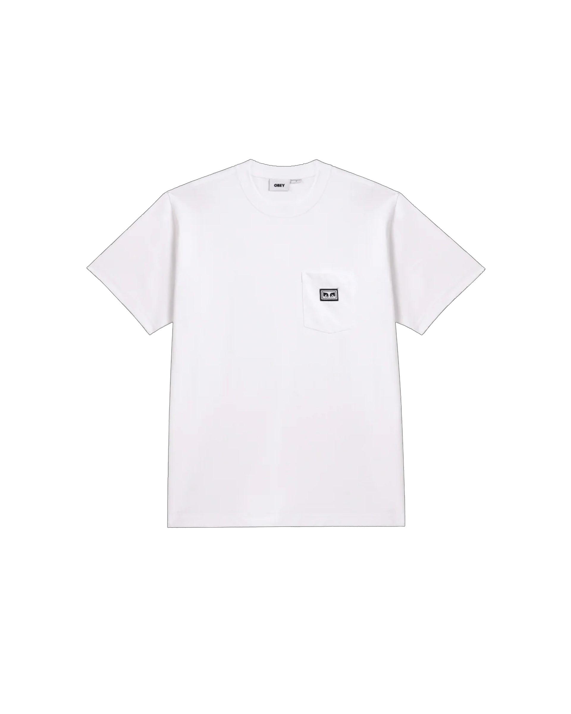 EST. Works Eyes Pocket S/S T-Shirt - White