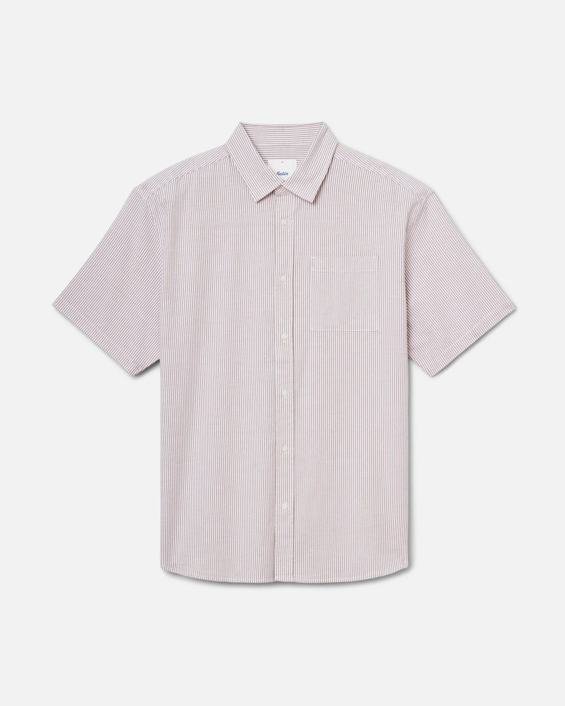 Katin Ezra S/S Shirt - Light Brown - $75.00 at Jack's Surfboards