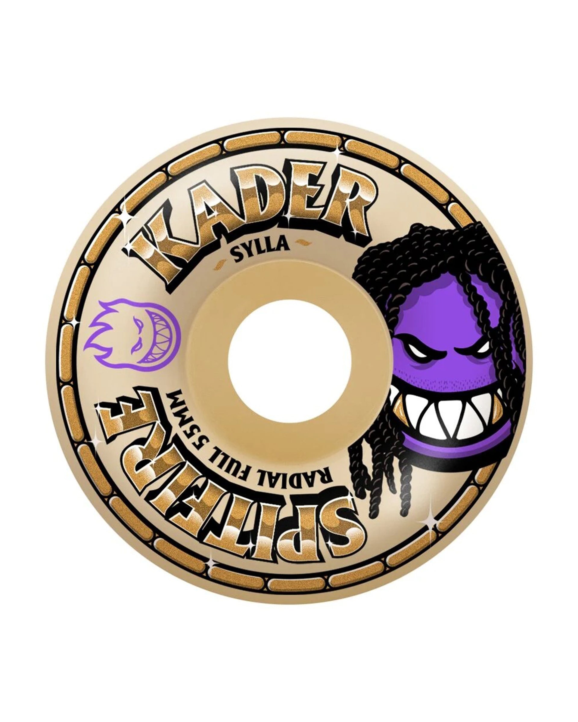 Spitfire Wheels F4 Kader Rolly Natural 99a 55mm Radial Full Wheels - $46.95 at Jack's Surfboards
