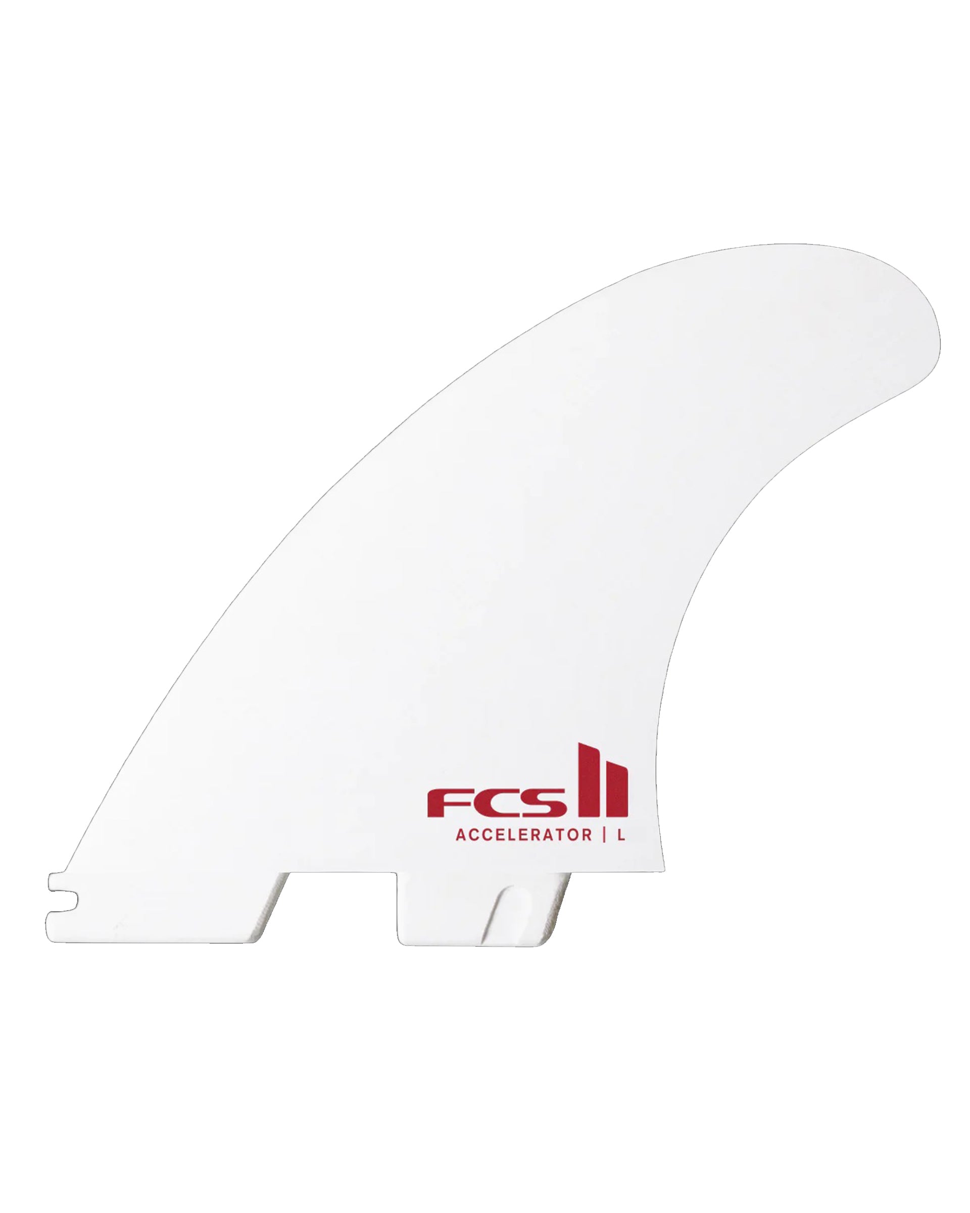 FCS FCS II Accelerator White Edition Tri Fin Set (M) - $134.00 at Jack's Surfboards