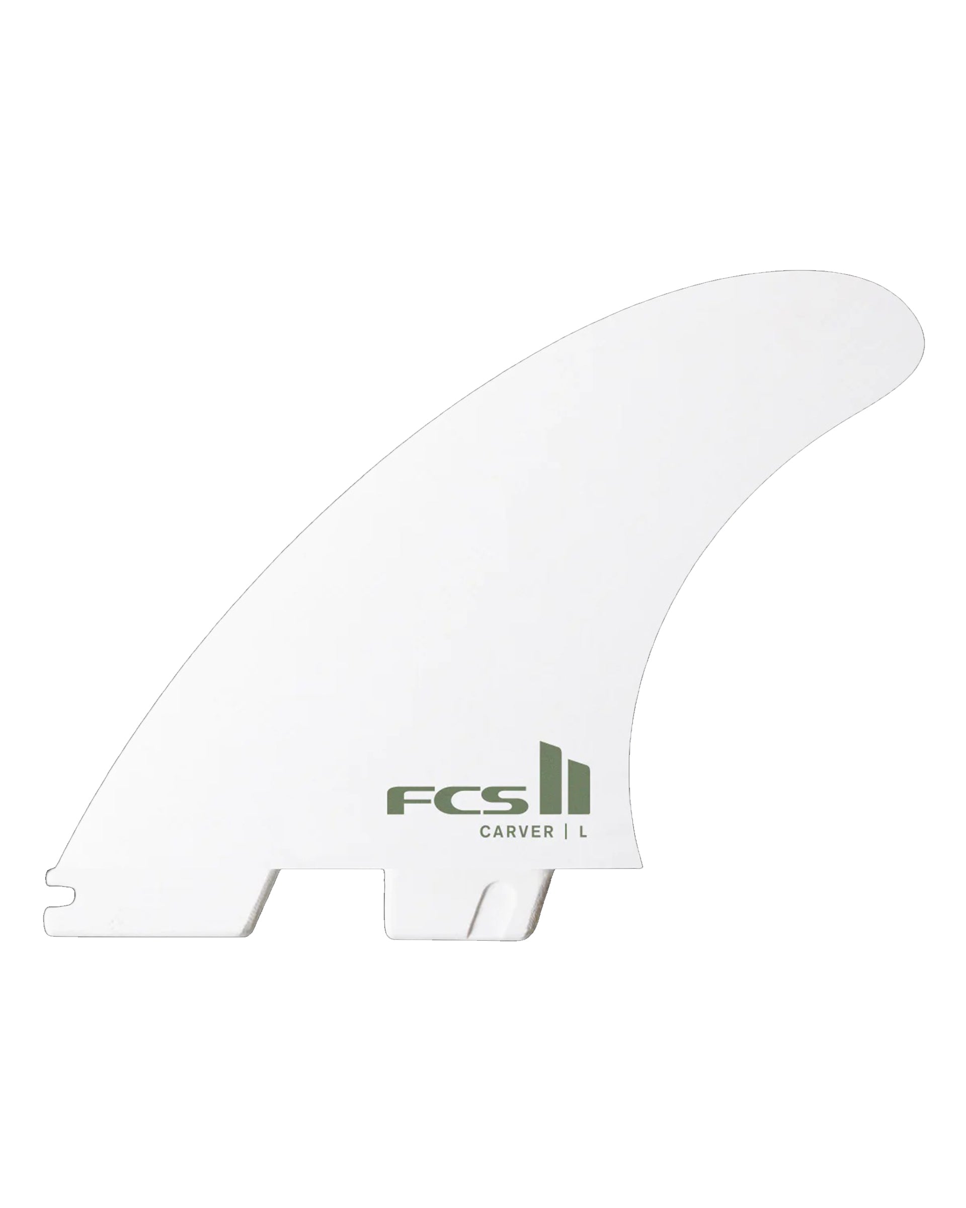 FCS FCS II Carver White Edition Tri Fin Set - (M) - $134.00 at Jack's Surfboards