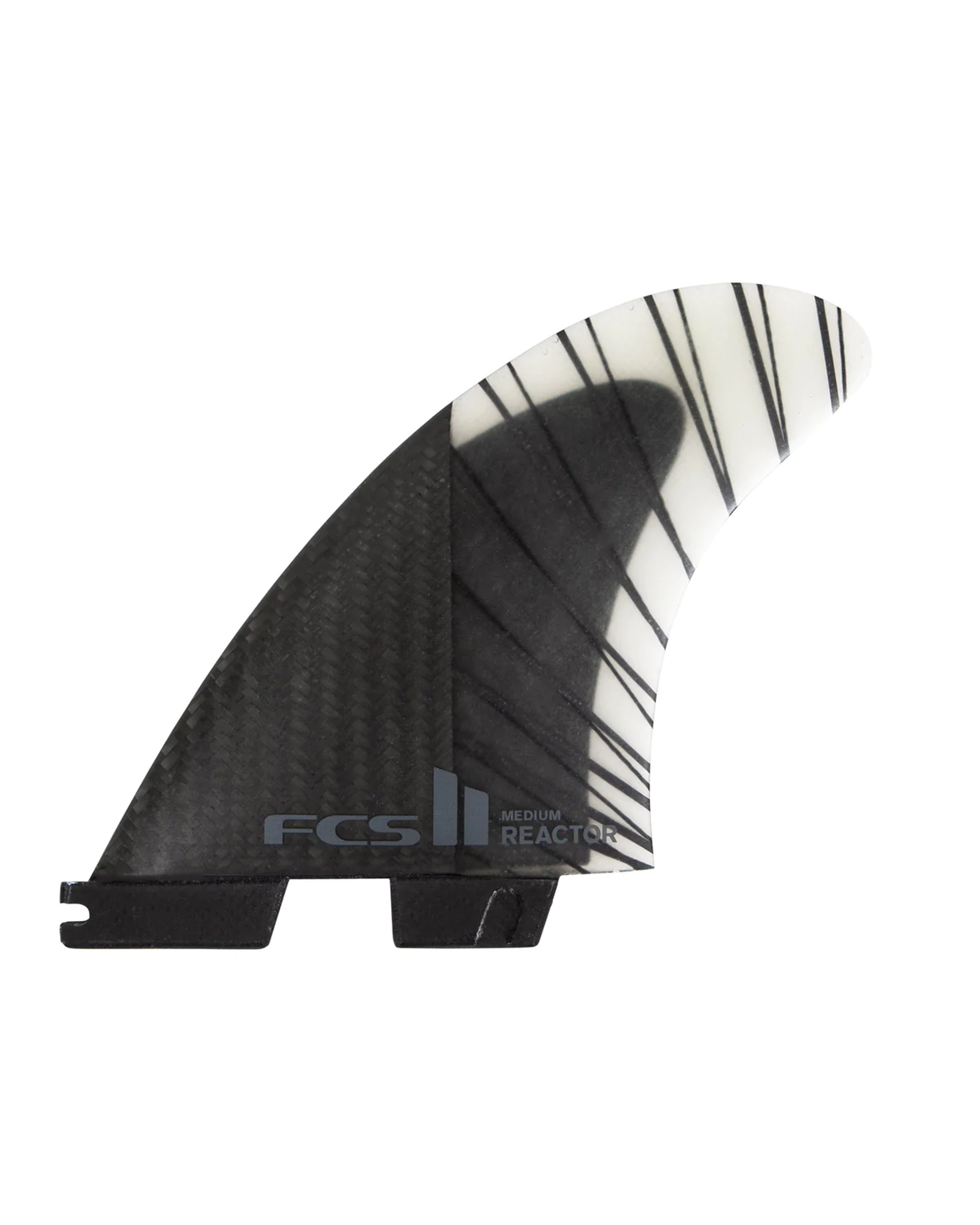FCS FCS II Reactor PC Carbon Tri Set Surf Fins - $135.00 at Jack's Surfboards