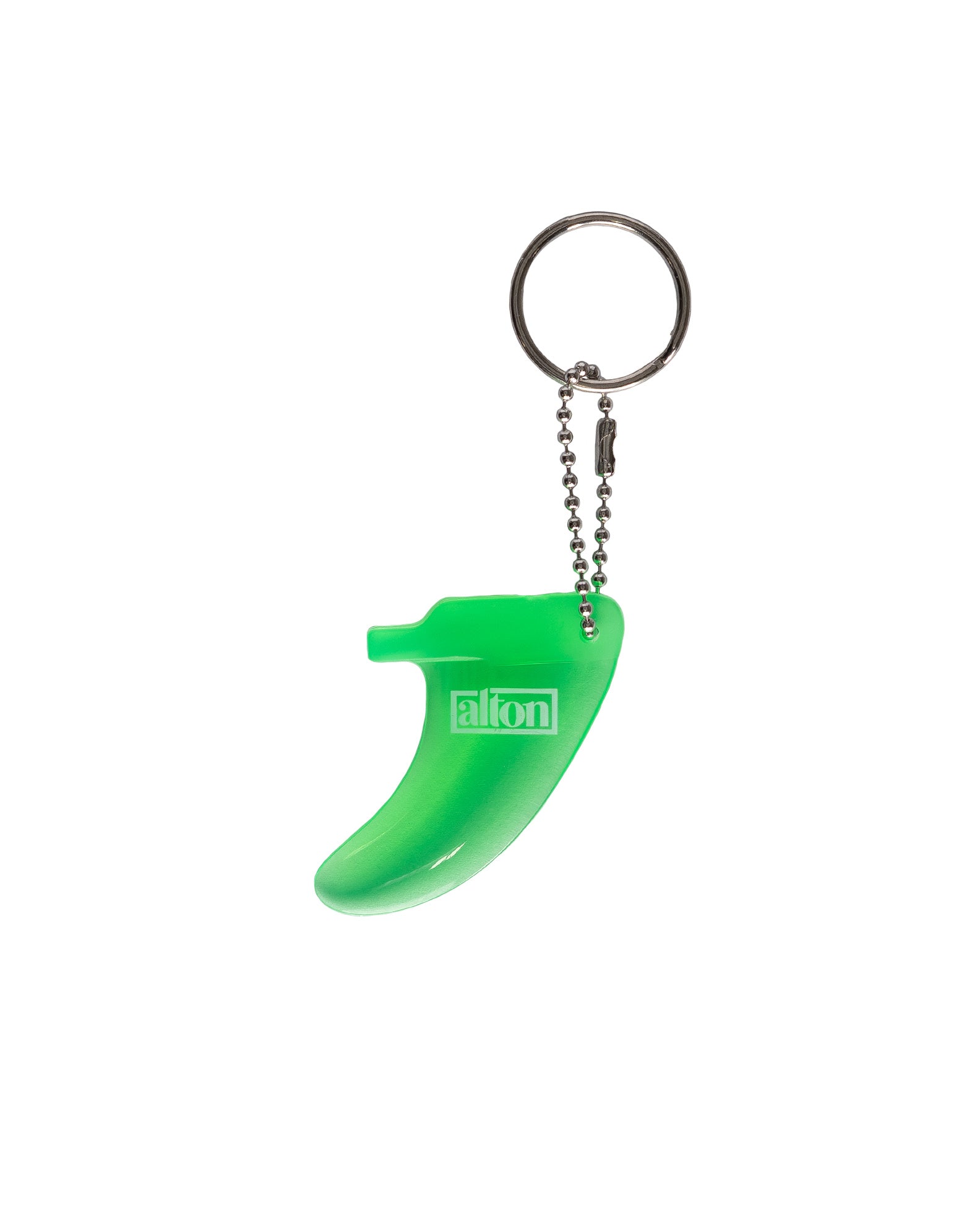 Fin Keychain - Neon Green