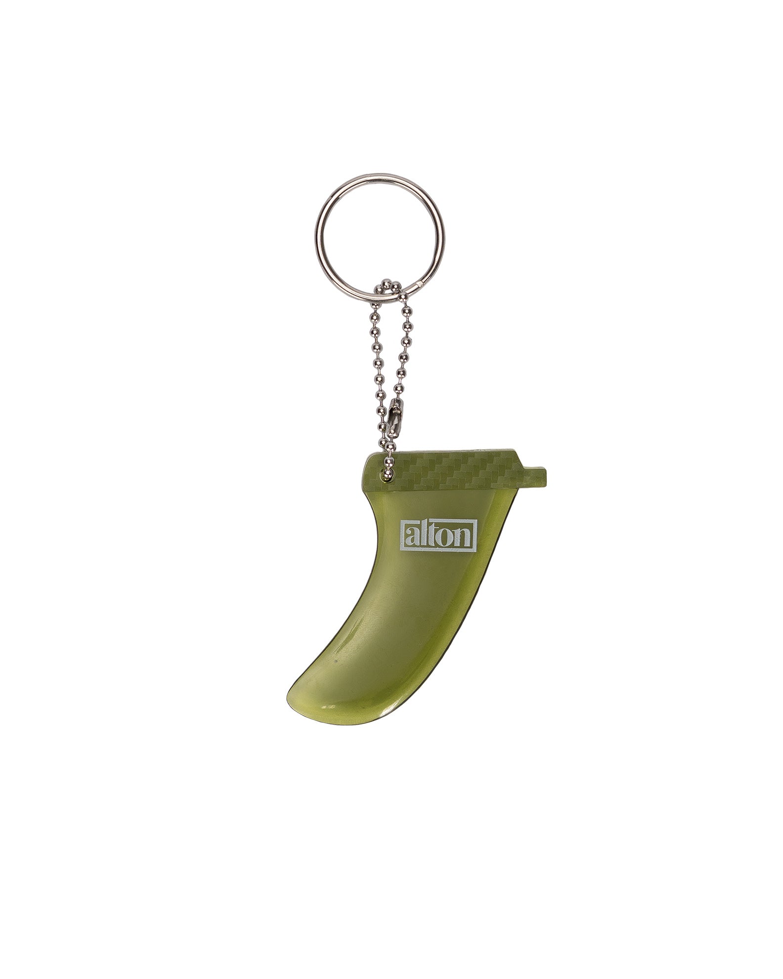 Fin Keychain - Olive