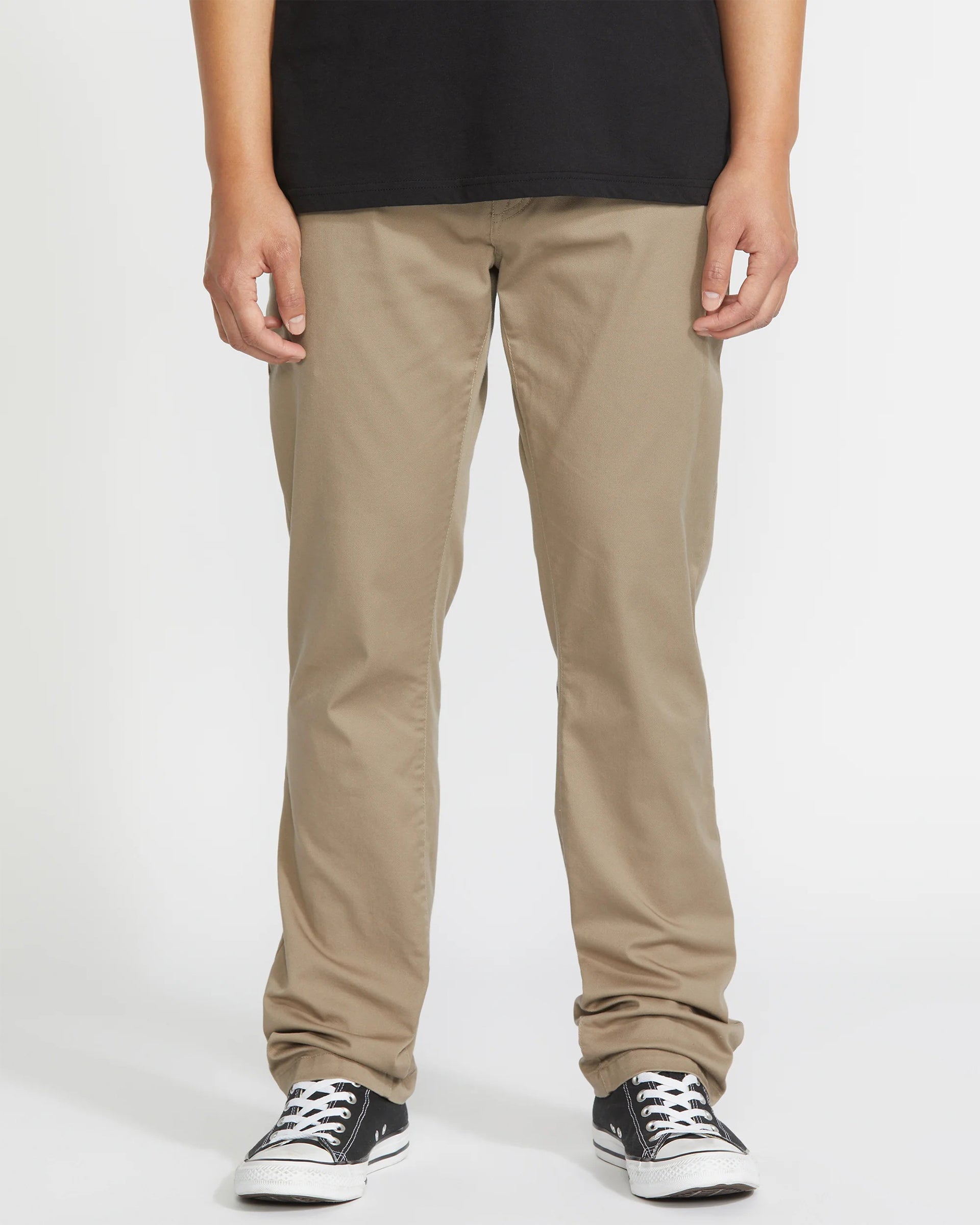 Volcom Frickin Modern Stretch Pants - Khaki - $70.00 at Jack's Surfboards