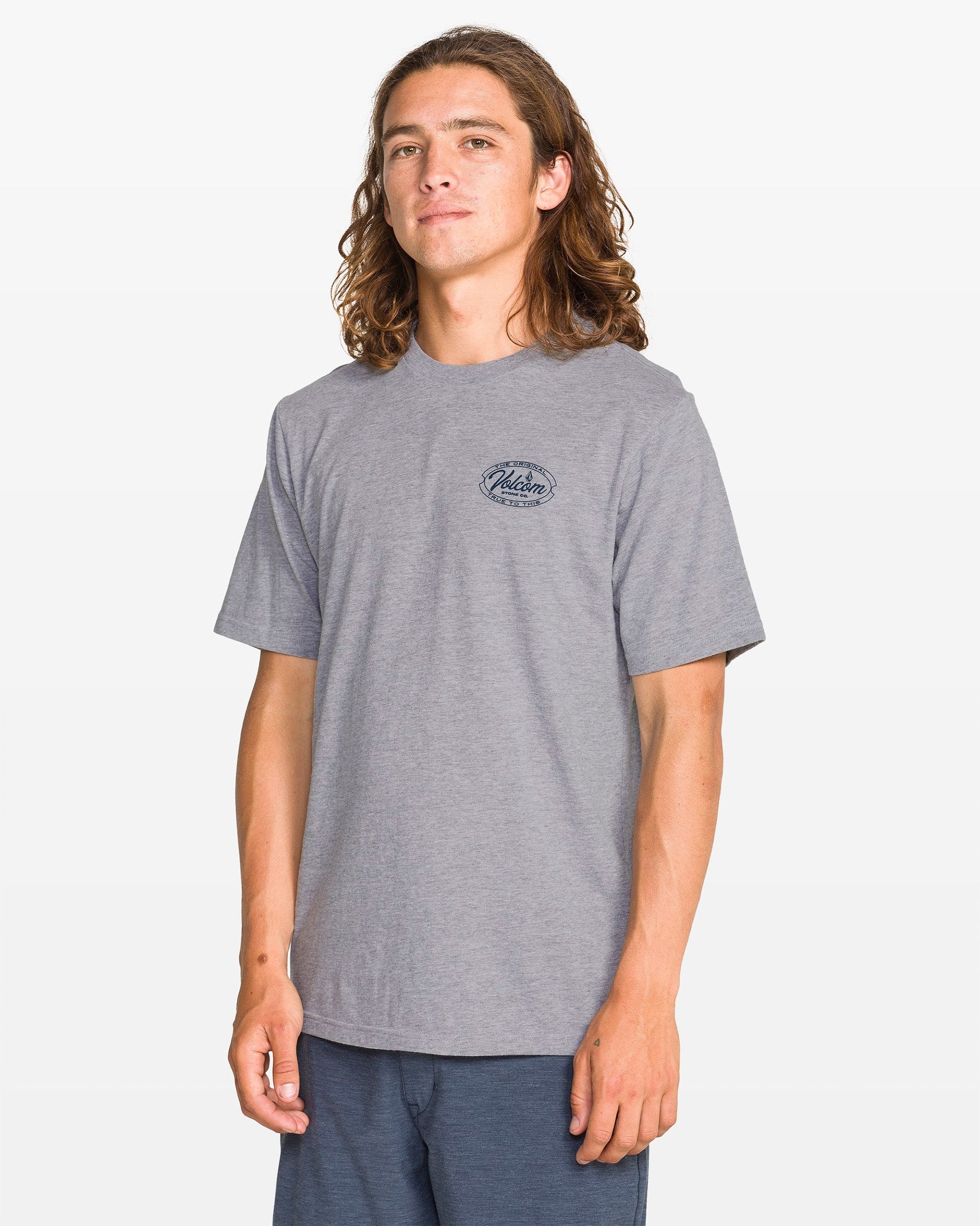 Garaged S/S T-Shirt - Heather Grey