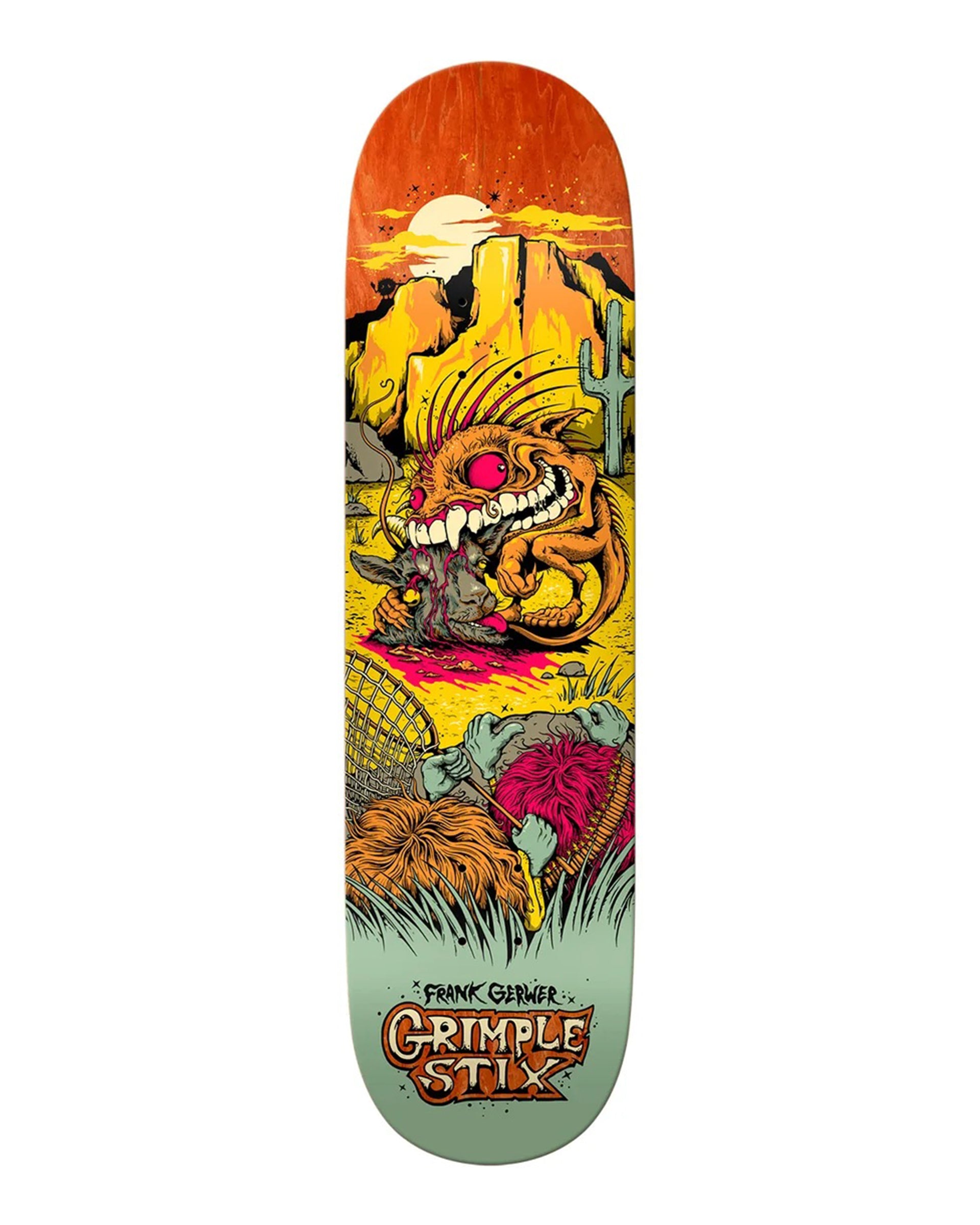 Grimple Stix Gerwer Gryptids 8.25" Deck - $84.95 at Jack's Surfboards