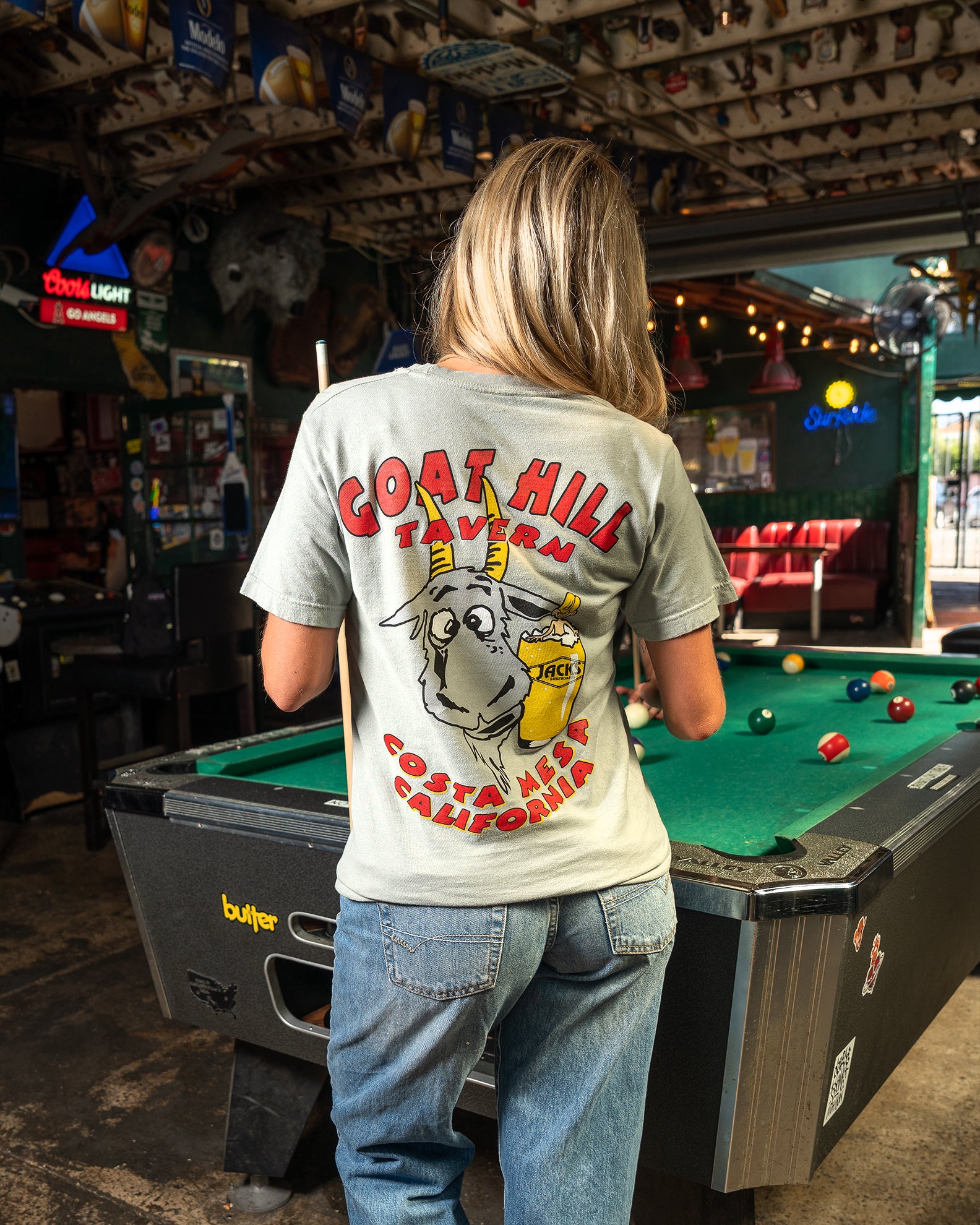 Jack's Surfboards Goat Hill Tavern S/S Tee - Bay - $29.99 at Jack's Surfboards